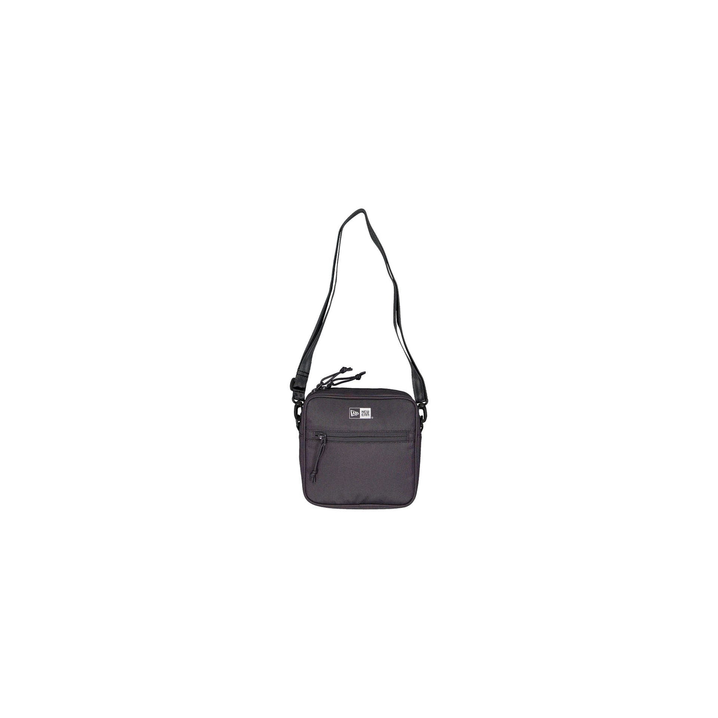 New Era Cap Gray Square Crossbody Pouch