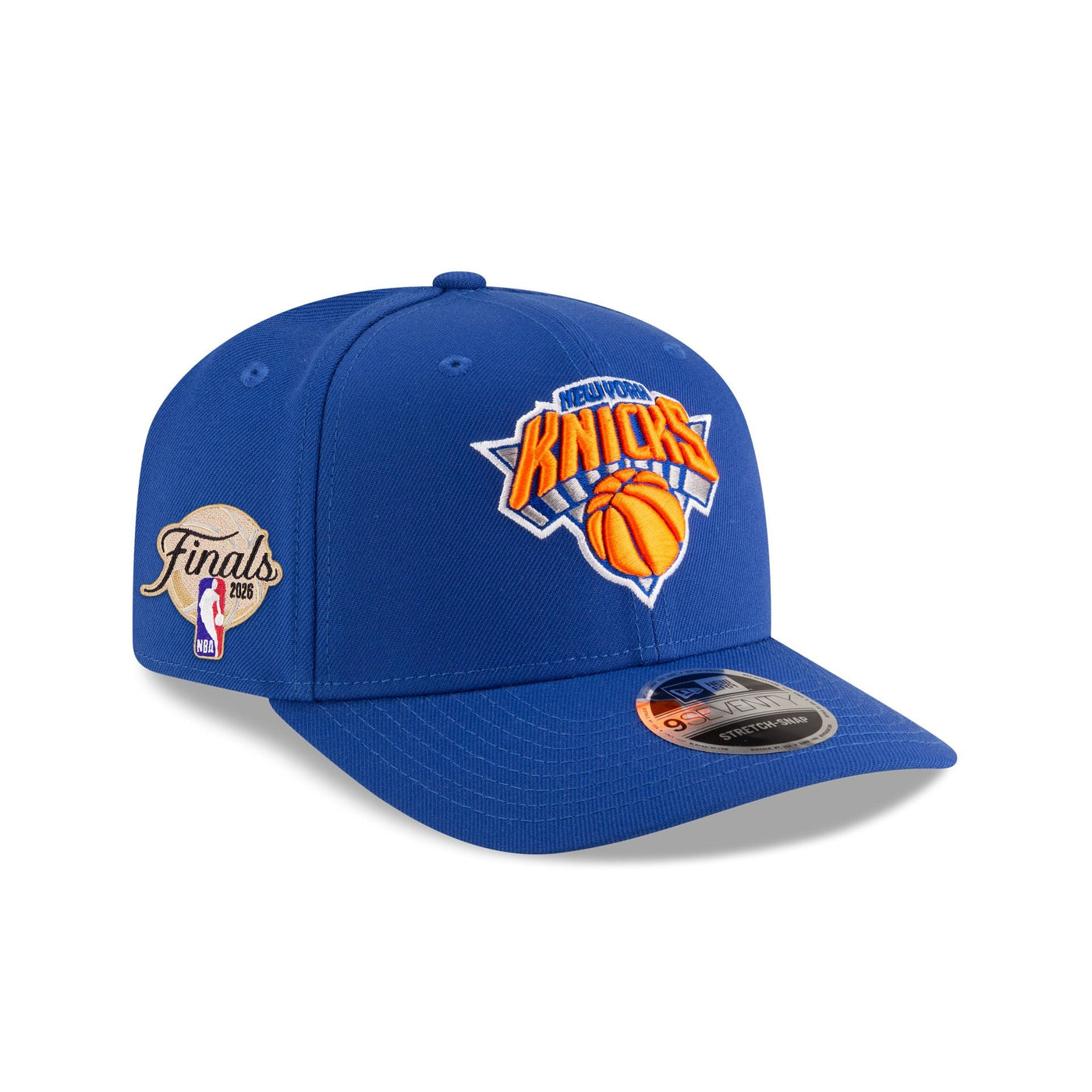 New York Knicks 2026 Finals Participation Sidepatch 9SEVENTY Stretch-Snap Hat