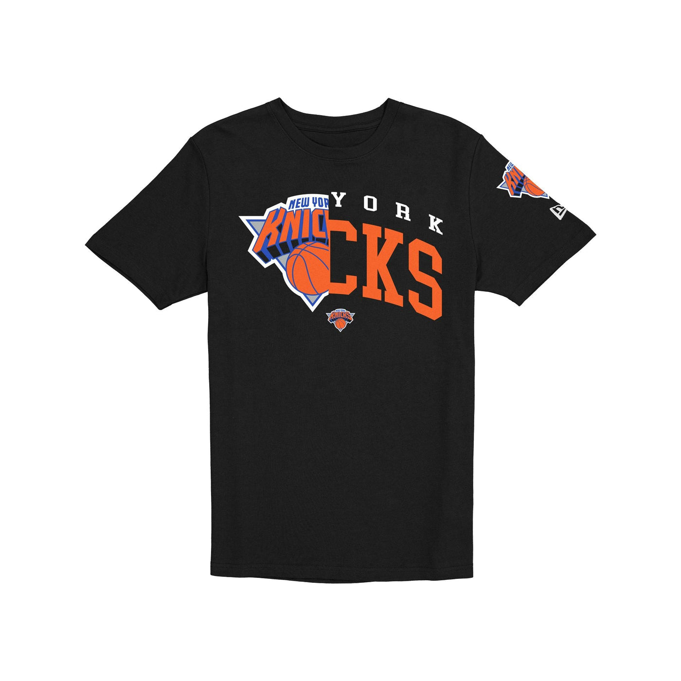 New York Knicks Hardwood Classics 2000s Multi Logos T-Shirt