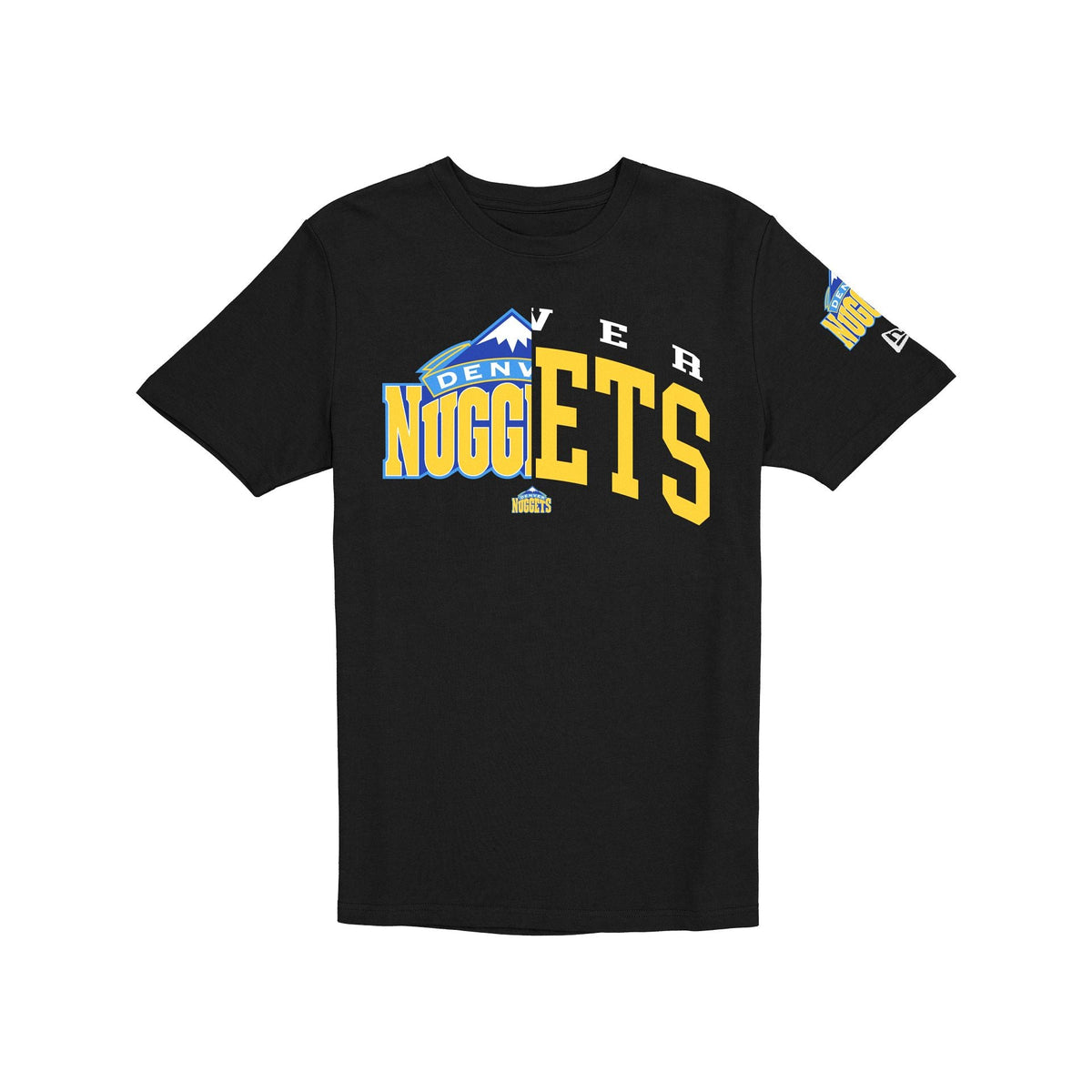 Denver Nuggets Hardwood Classics 2000s Multi Logos T-Shirt