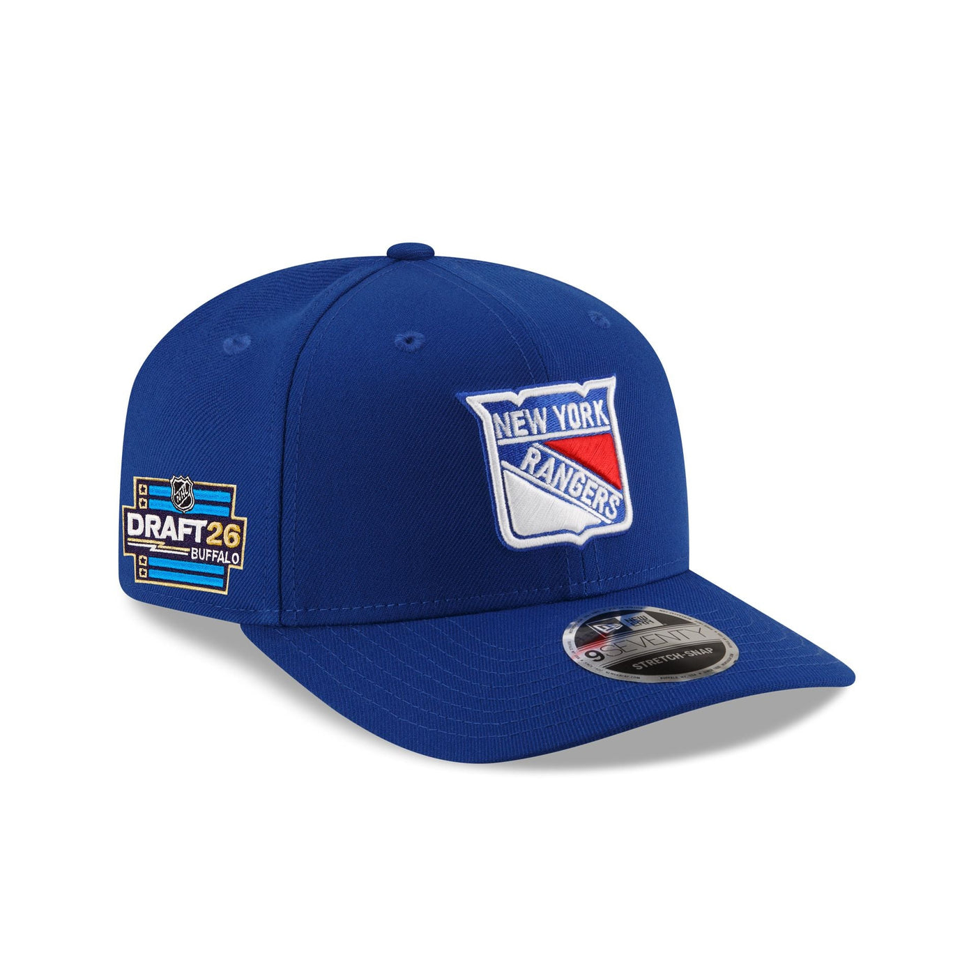 New York Rangers 2026 Draft 9SEVENTY Stretch-Snap Hat