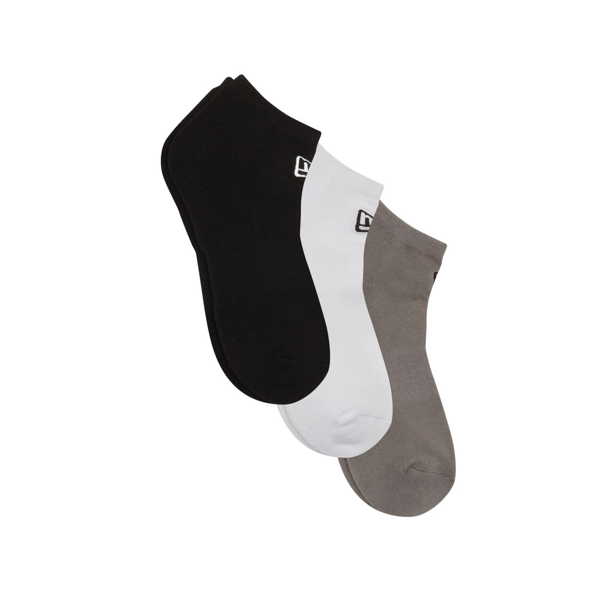 New Era Cap Multi-Color 3-Pack Active Ankle Socks