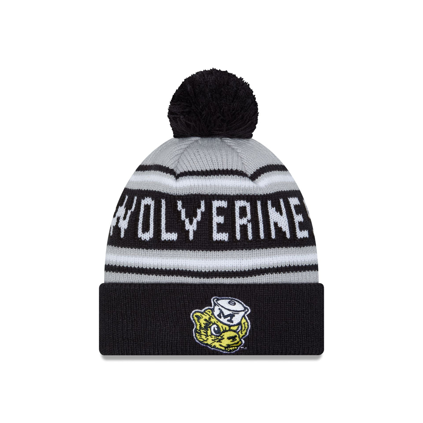 Michigan Wolverines Go-To Pom Knit Hat
