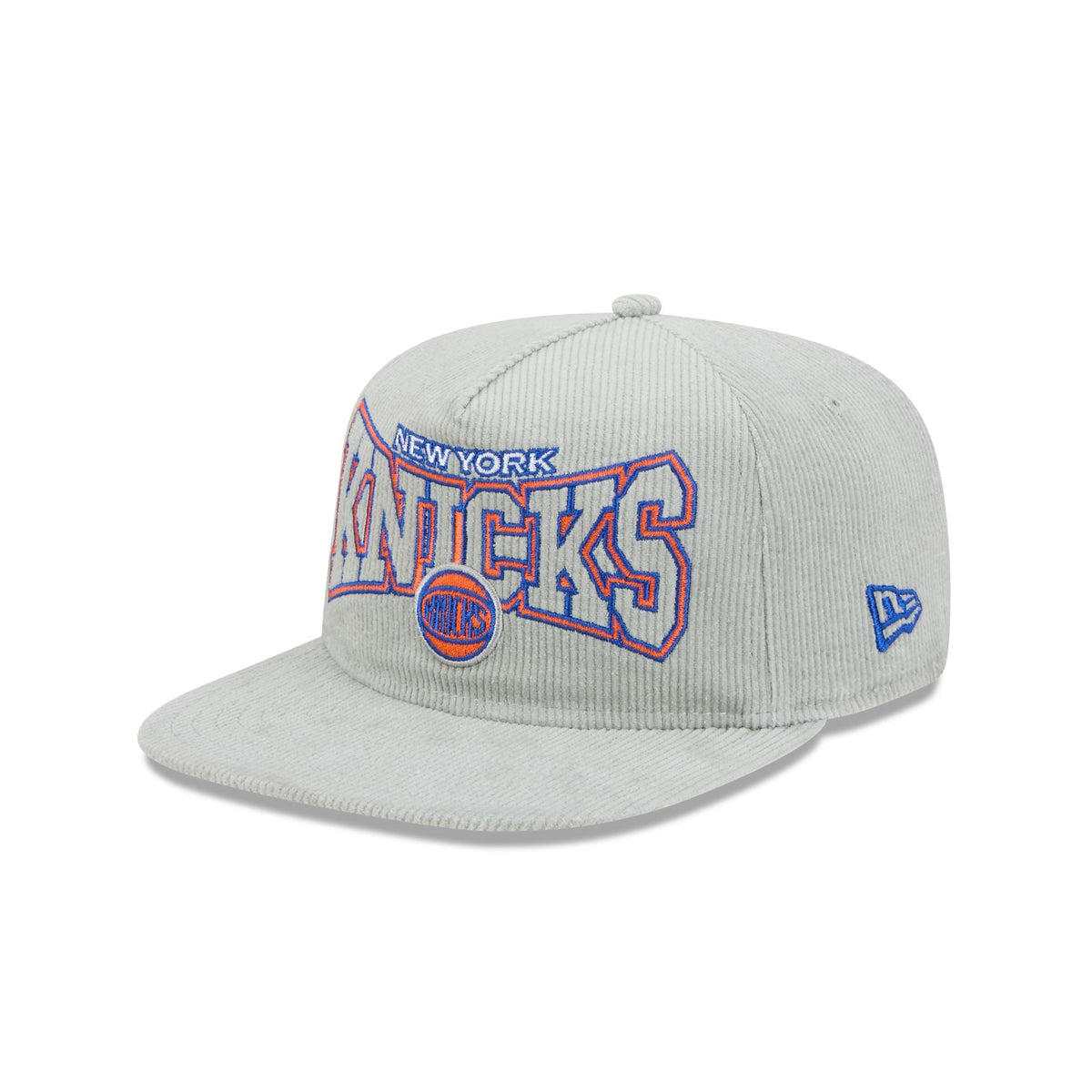 New York Knicks Gray Cord Golfer Hat