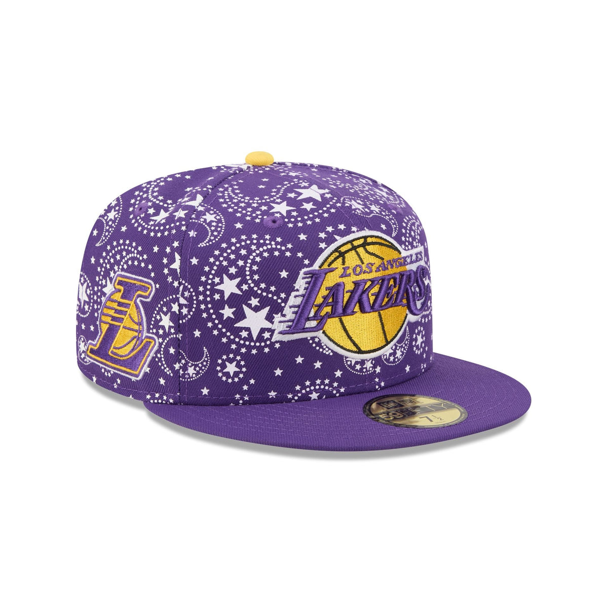 Los Angeles Lakers Star Studded 59FIFTY Fitted Hat