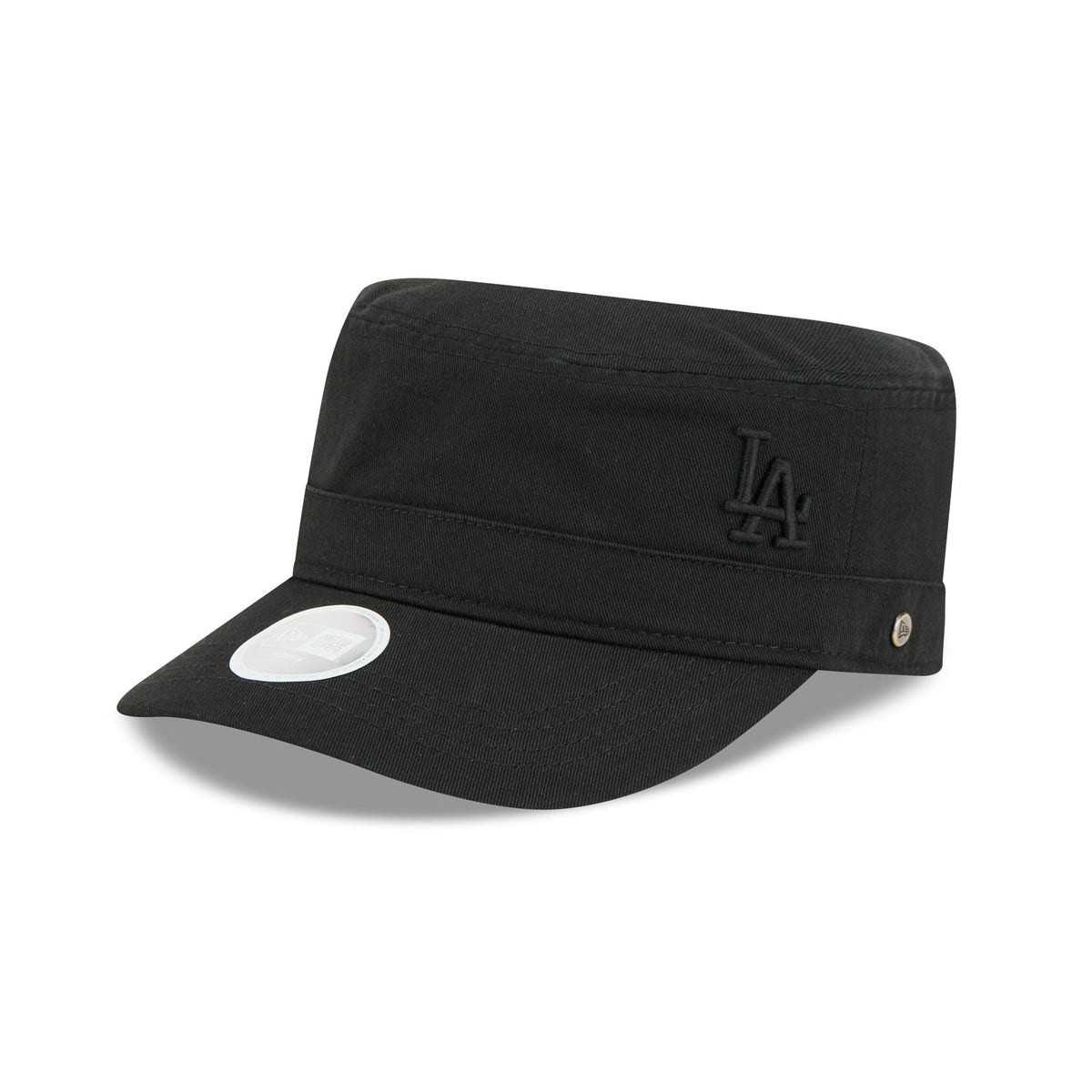 Los Angeles Dodgers Women's Cadet Black Military Adjustable Hat