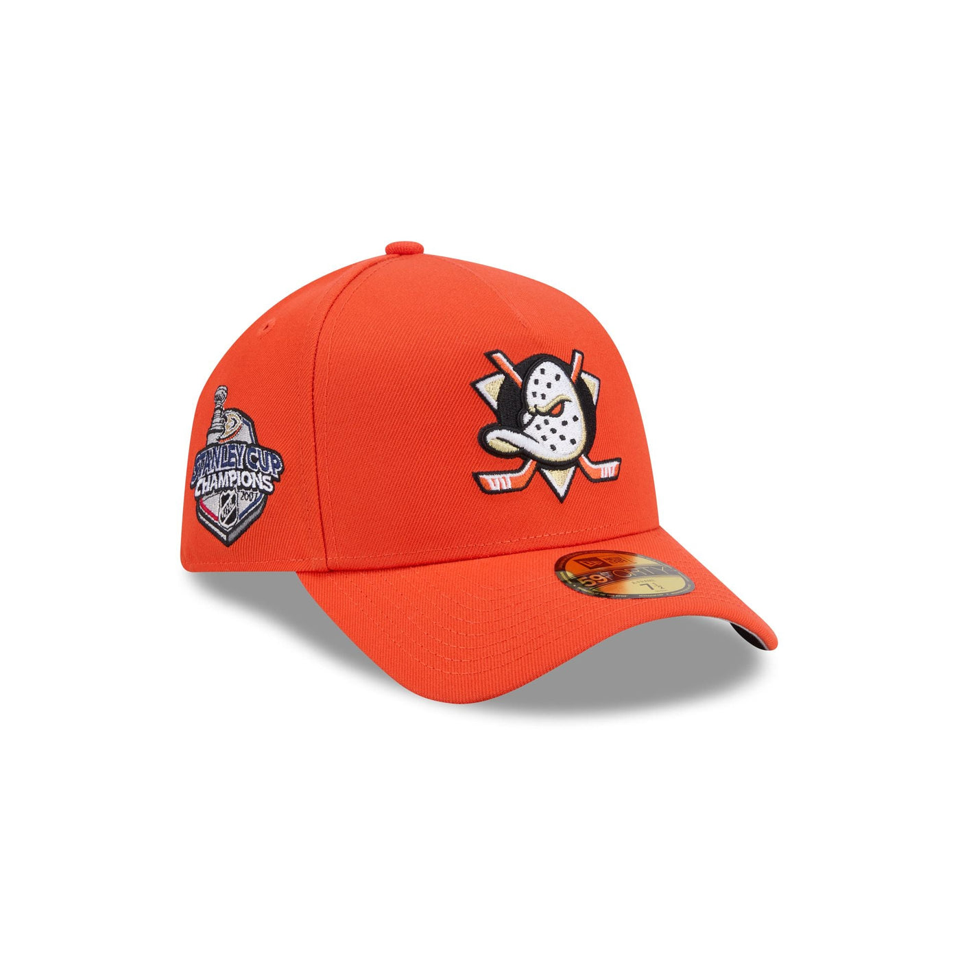 Anaheim Ducks Team Side 59FORTY A-Frame Fitted Hat