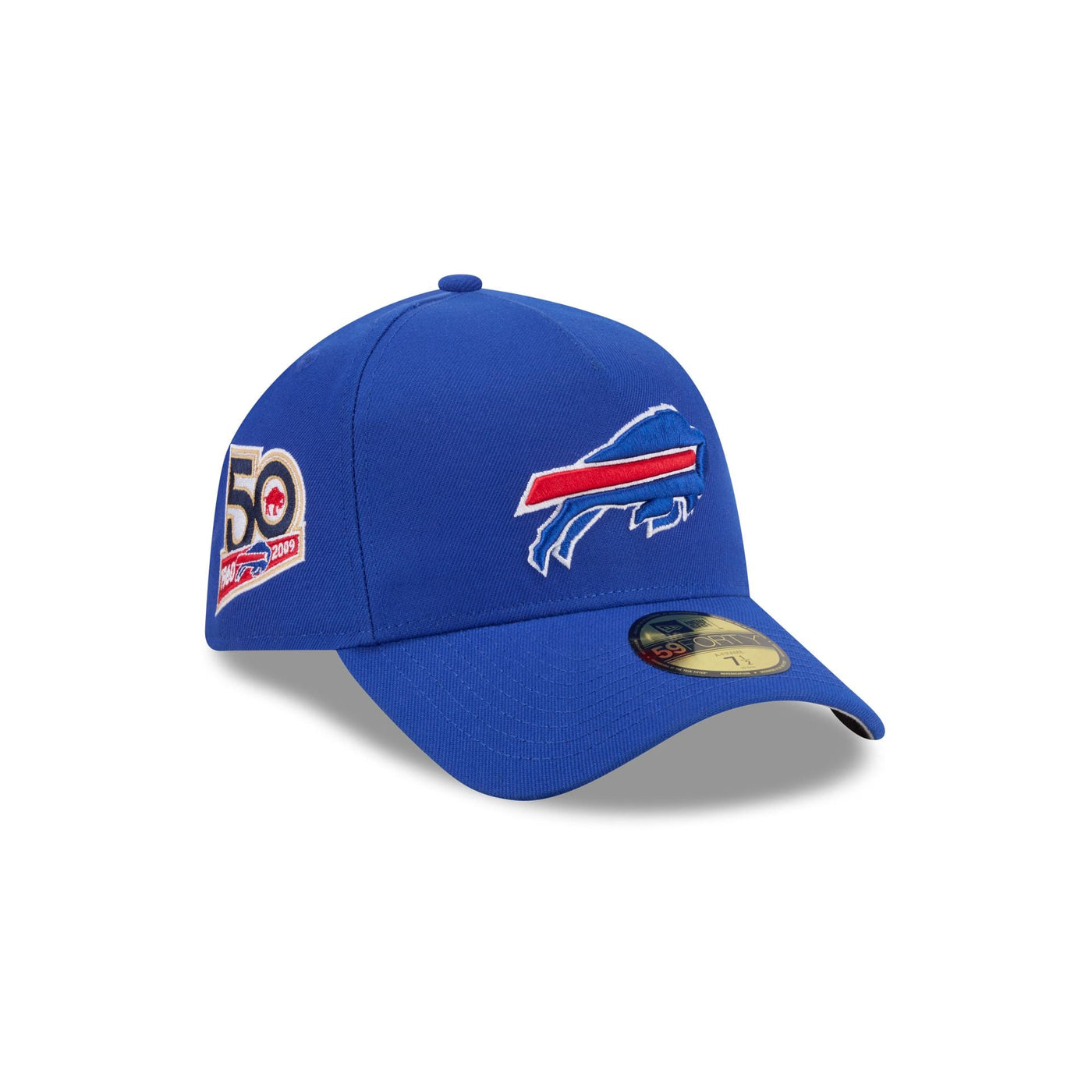 Buffalo Bills Team Side 59FORTY A-Frame Fitted Hat