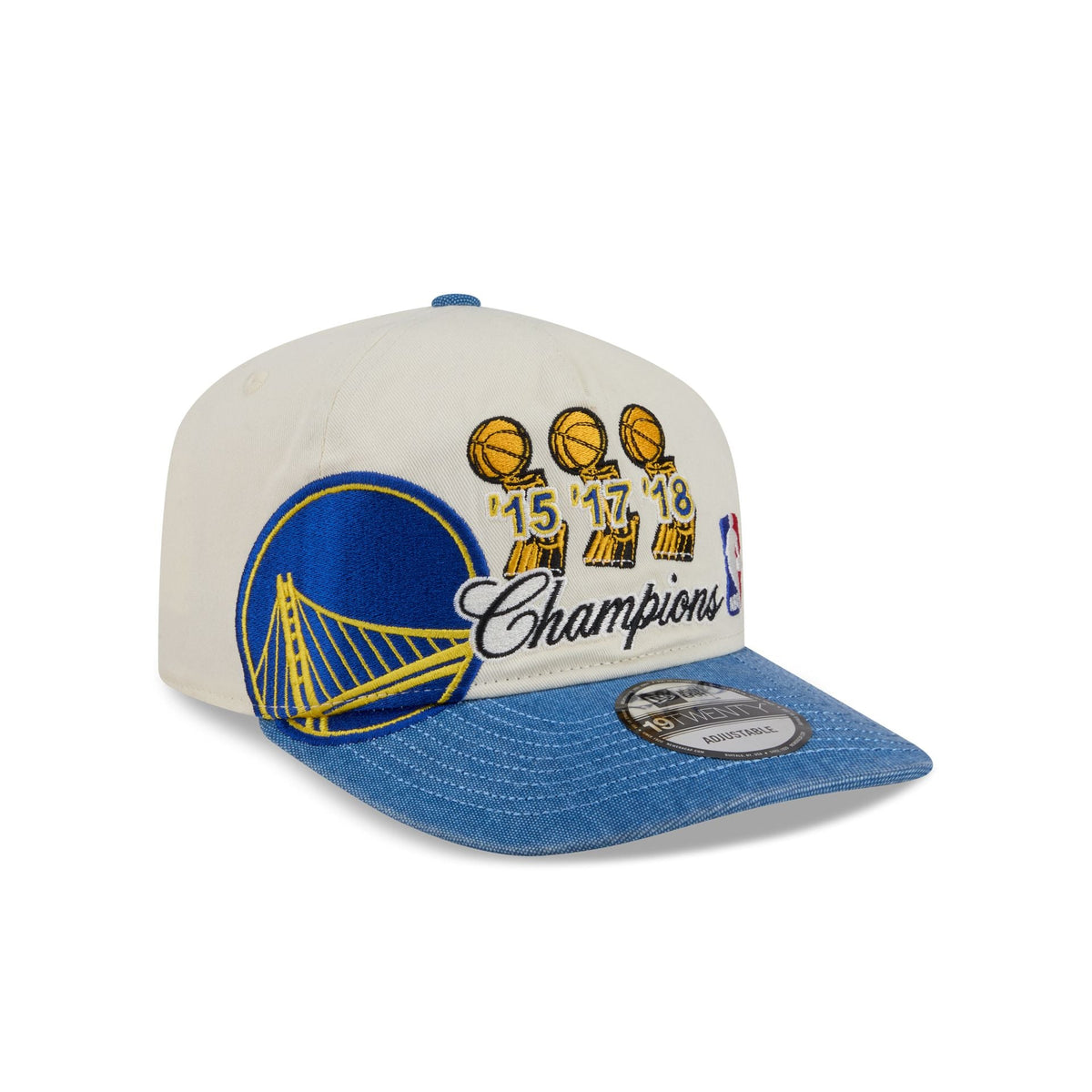Golden State Warriors Hardwood Classics Past Glory 19TWENTY Adjustable Hat