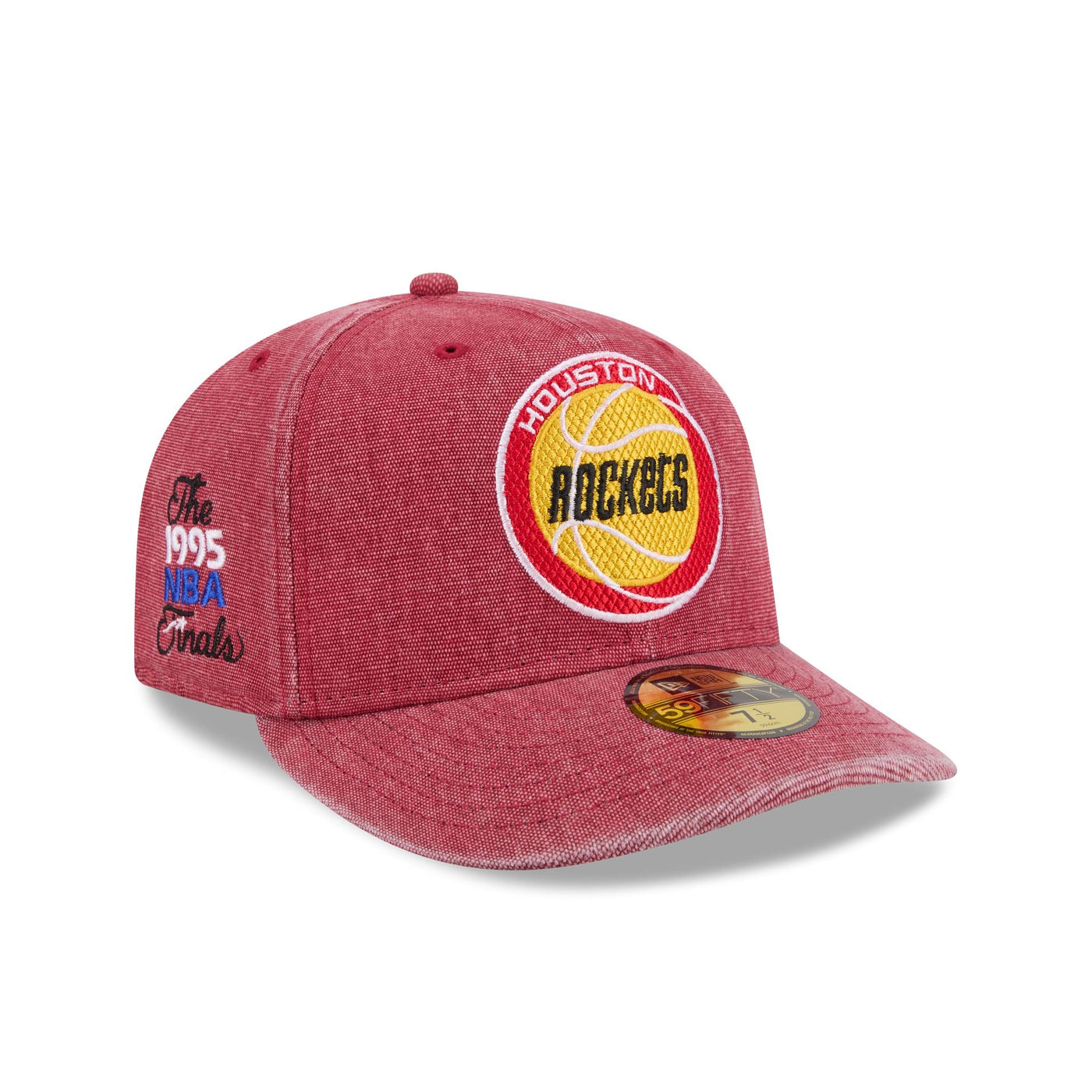 Houston Rockets Hardwood Classics Diamond Stitch 59FIFTY Fitted Hat