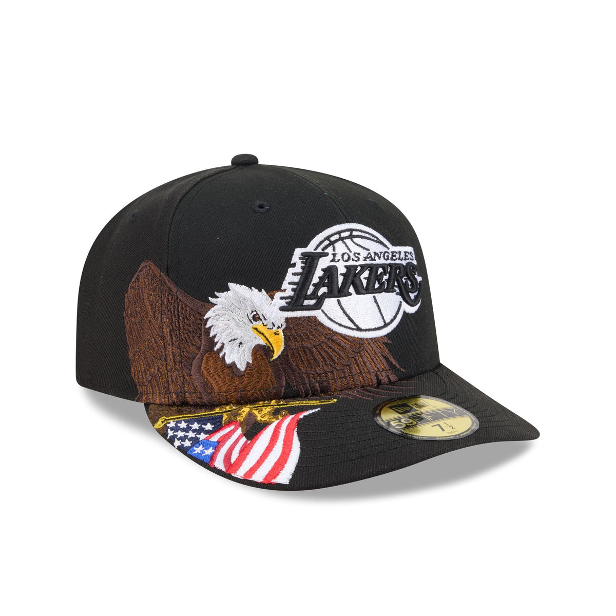Los Angeles Lakers Liberty Eagle 59FIFTY Fitted Hat
