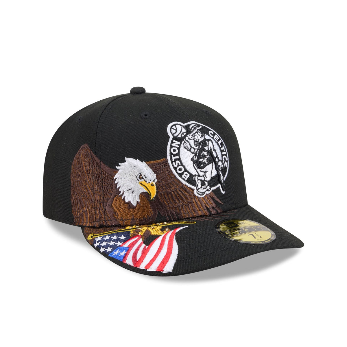 Boston Celtics Liberty Eagle 59FIFTY Fitted Hat