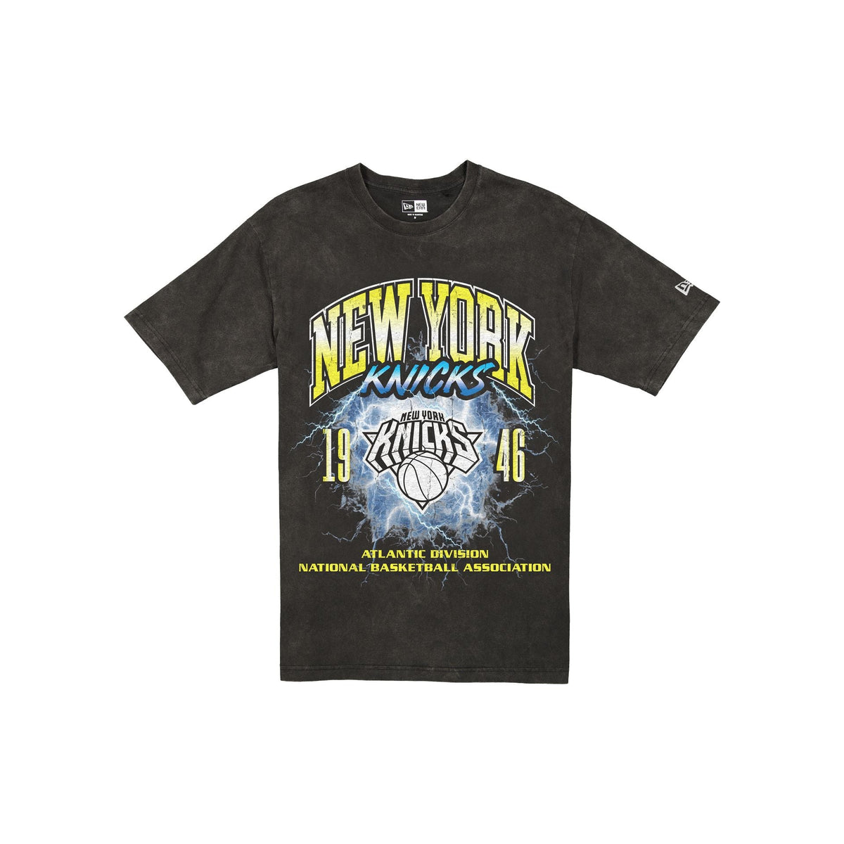 New York Knicks Lifestyle Graphics Storm Black T-Shirt