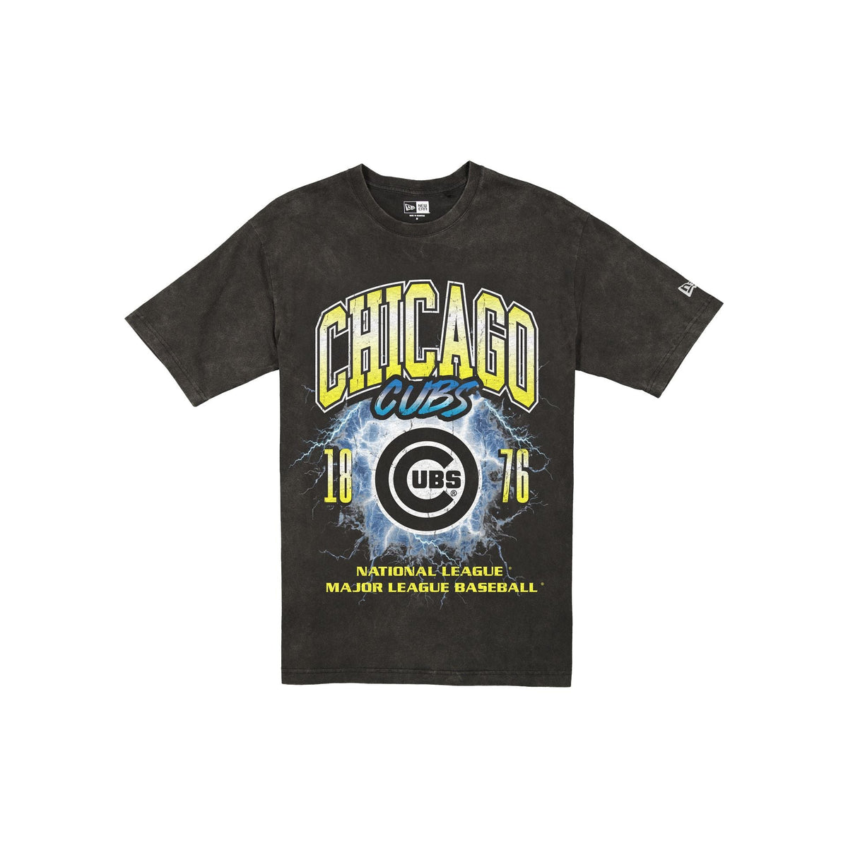 Chicago Cubs Lifestyle Graphics Storm Black T-Shirt