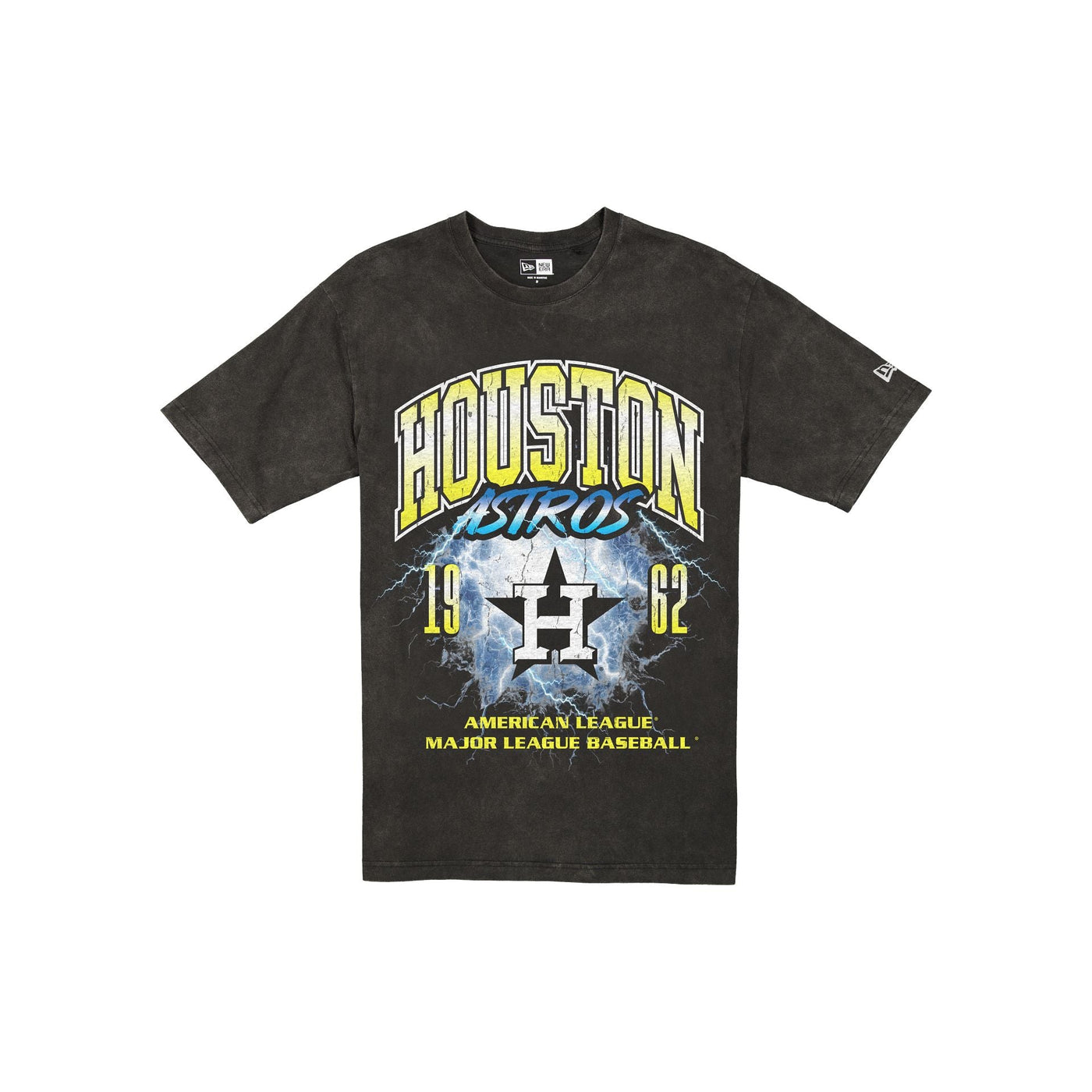 Houston Astros Lifestyle Graphics Storm Black T-Shirt