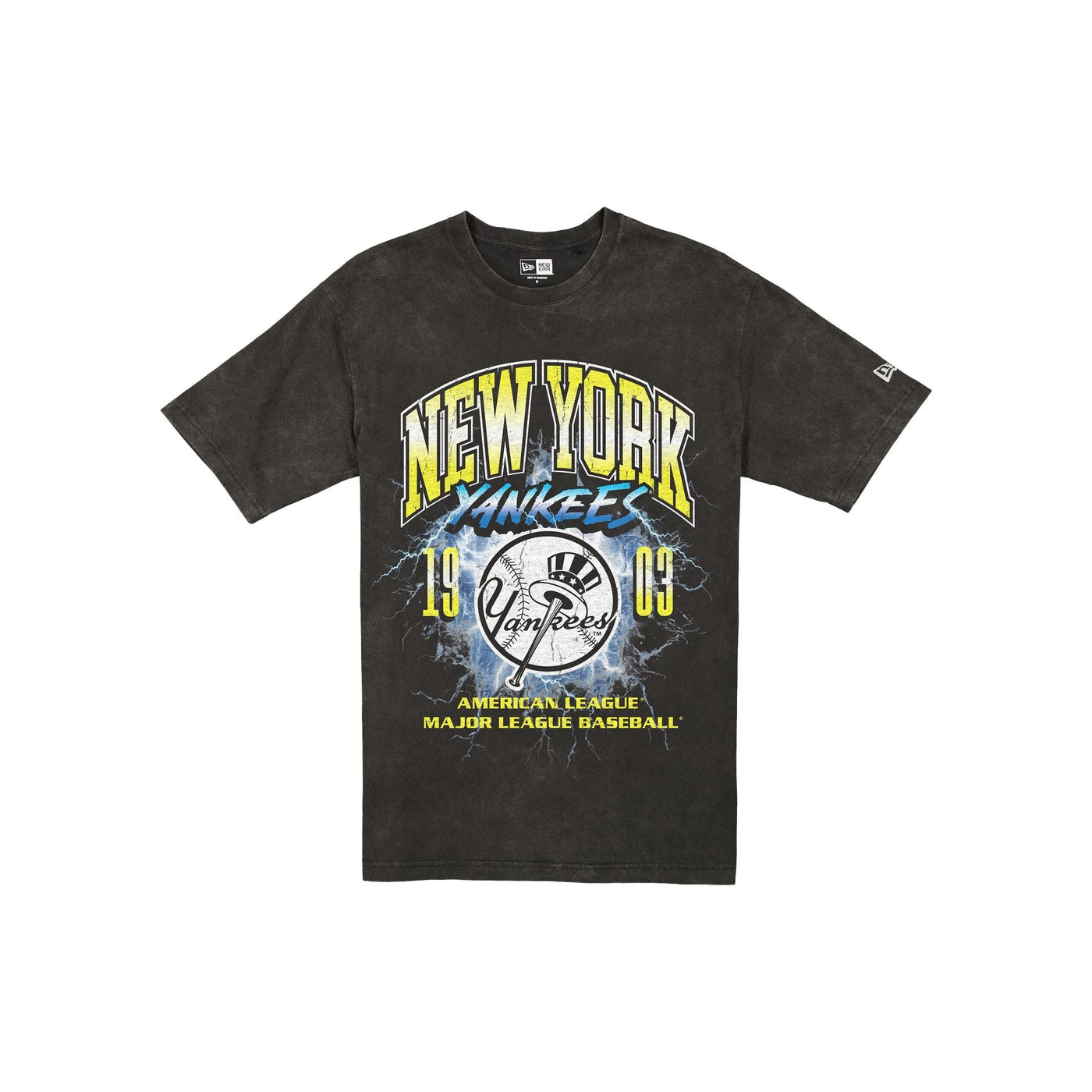 New York Yankees Lifestyle Graphics Storm Black T-Shirt
