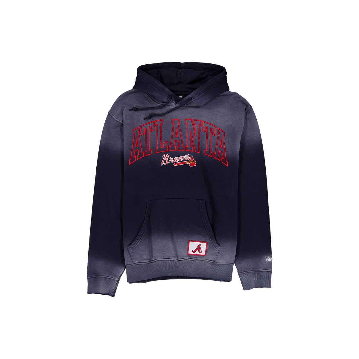 Atlanta Braves Sport Classics Wordmark Washed Hoodie