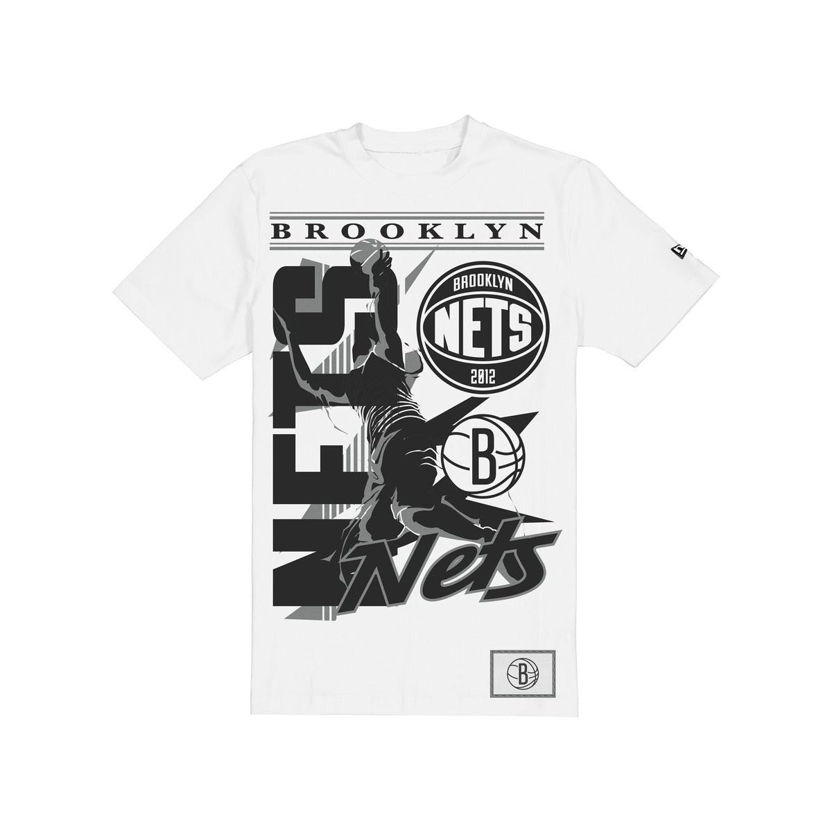 Brooklyn Nets Sport Classics Player White T-Shirt