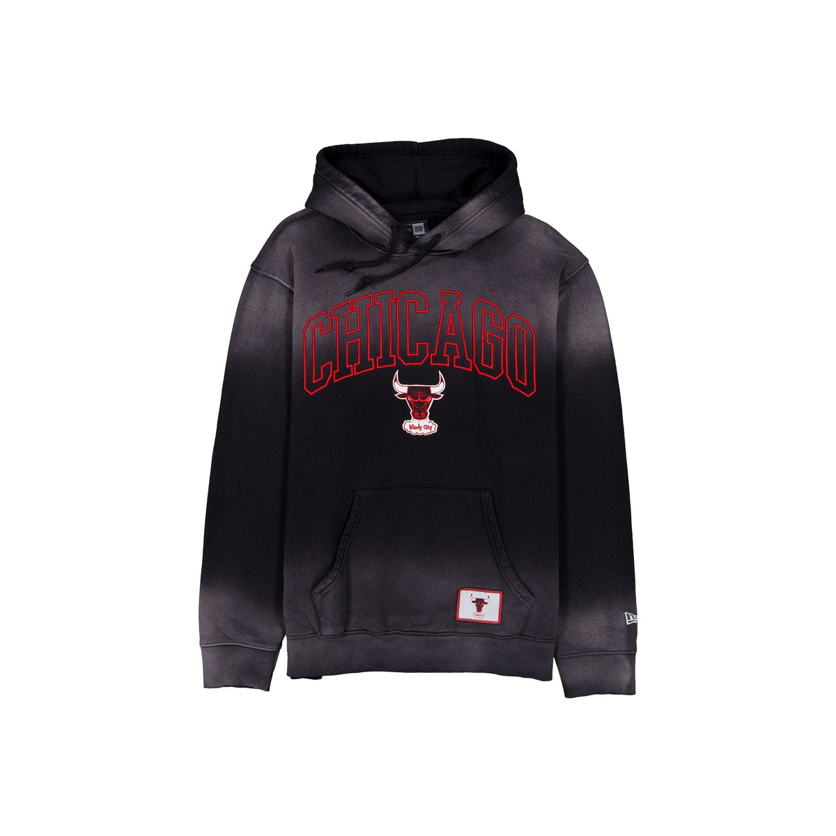 Chicago Bulls Sport Classics Wordmark Washed Hoodie