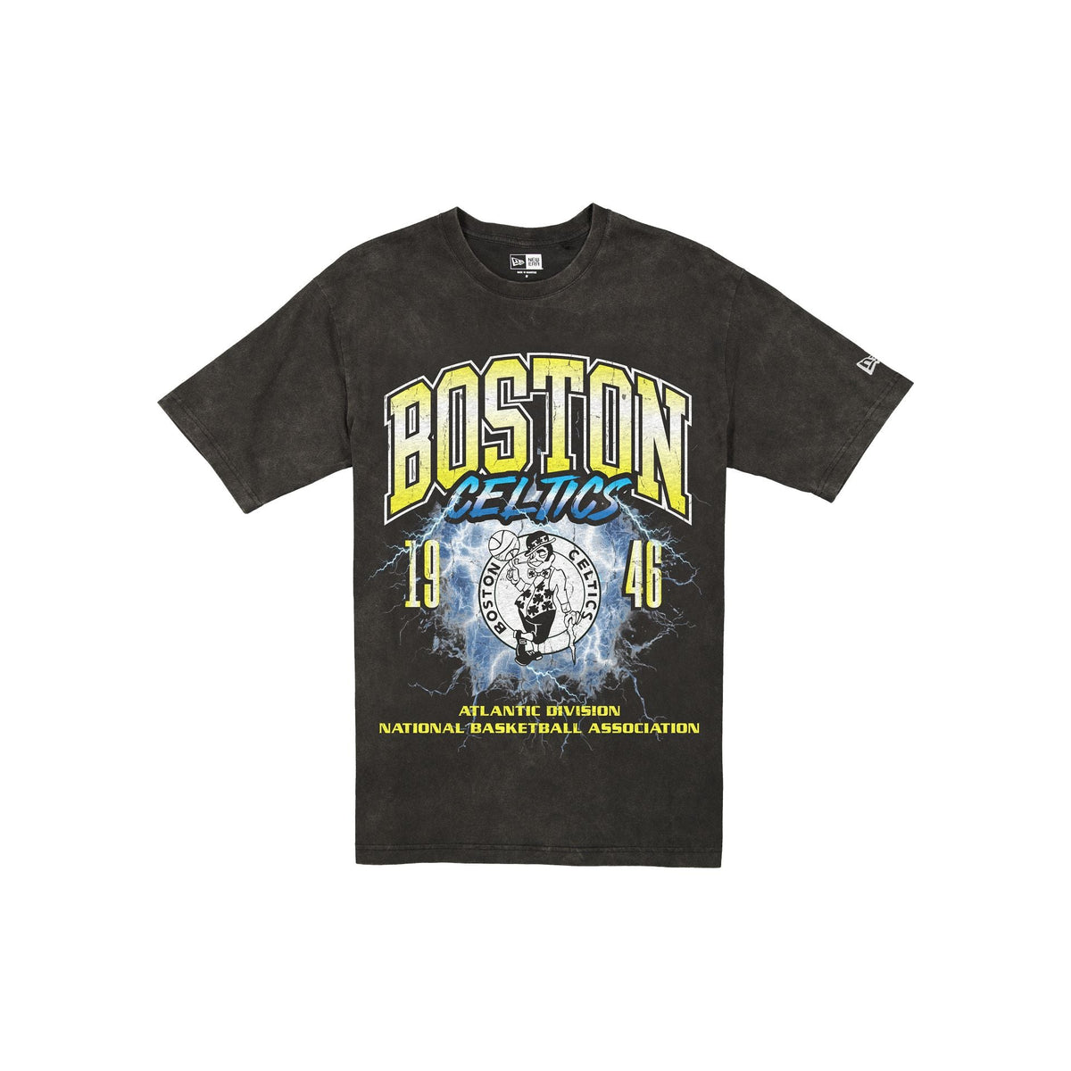 Boston Celtics Lifestyle Graphics Storm Black T-Shirt