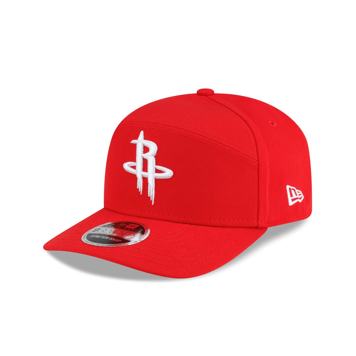 Houston Rockets Poly Split Panel 9SEVENTY Stretch-Snap Hat
