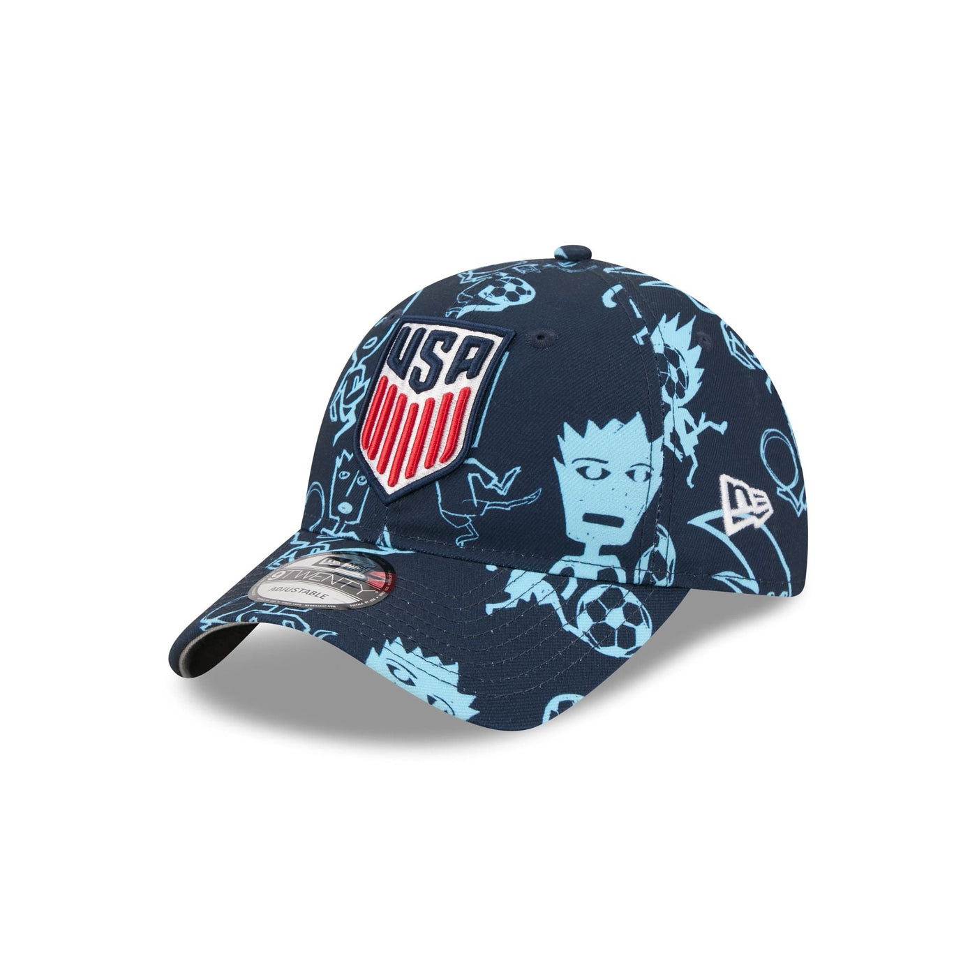 U.S. Soccer Men's National Team All Over Print 9TWENTY Adjustable