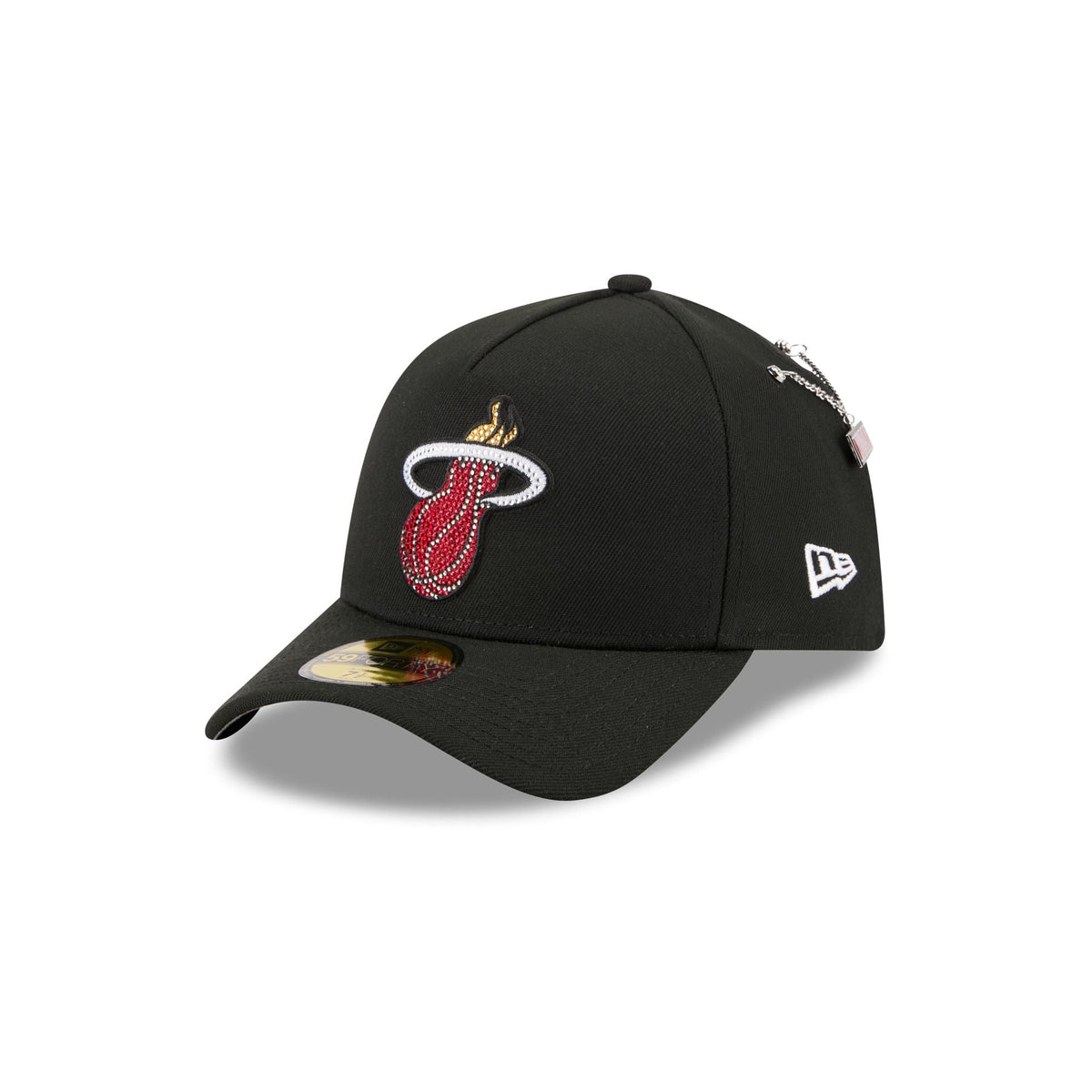 Miami Heat 2026 Draft Black 59FORTY A-Frame Fitted Hat