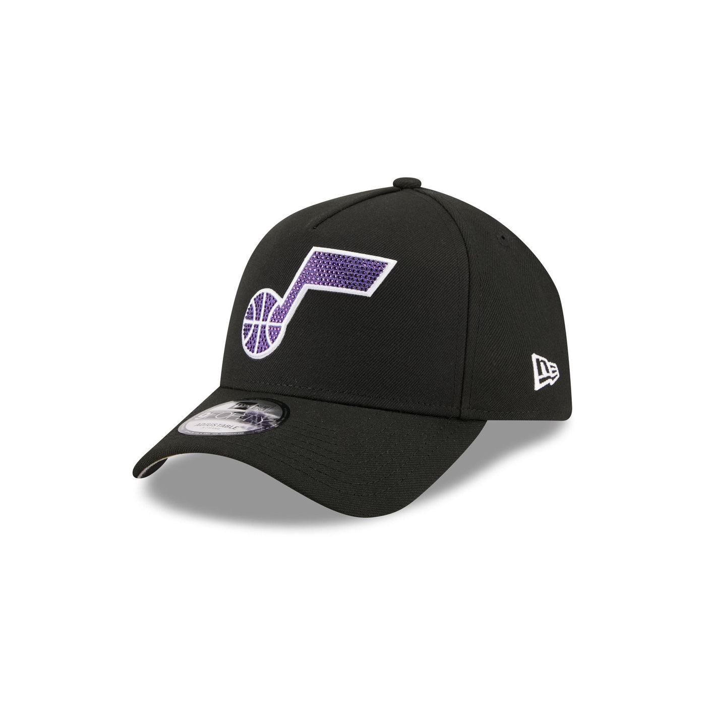 Utah Jazz 2026 Draft Black 9FORTY A-Frame Snapback Hat