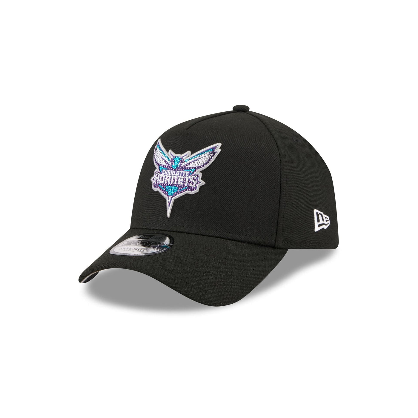 Charlotte Hornets 2026 Draft Black 9FORTY A-Frame Snapback Hat