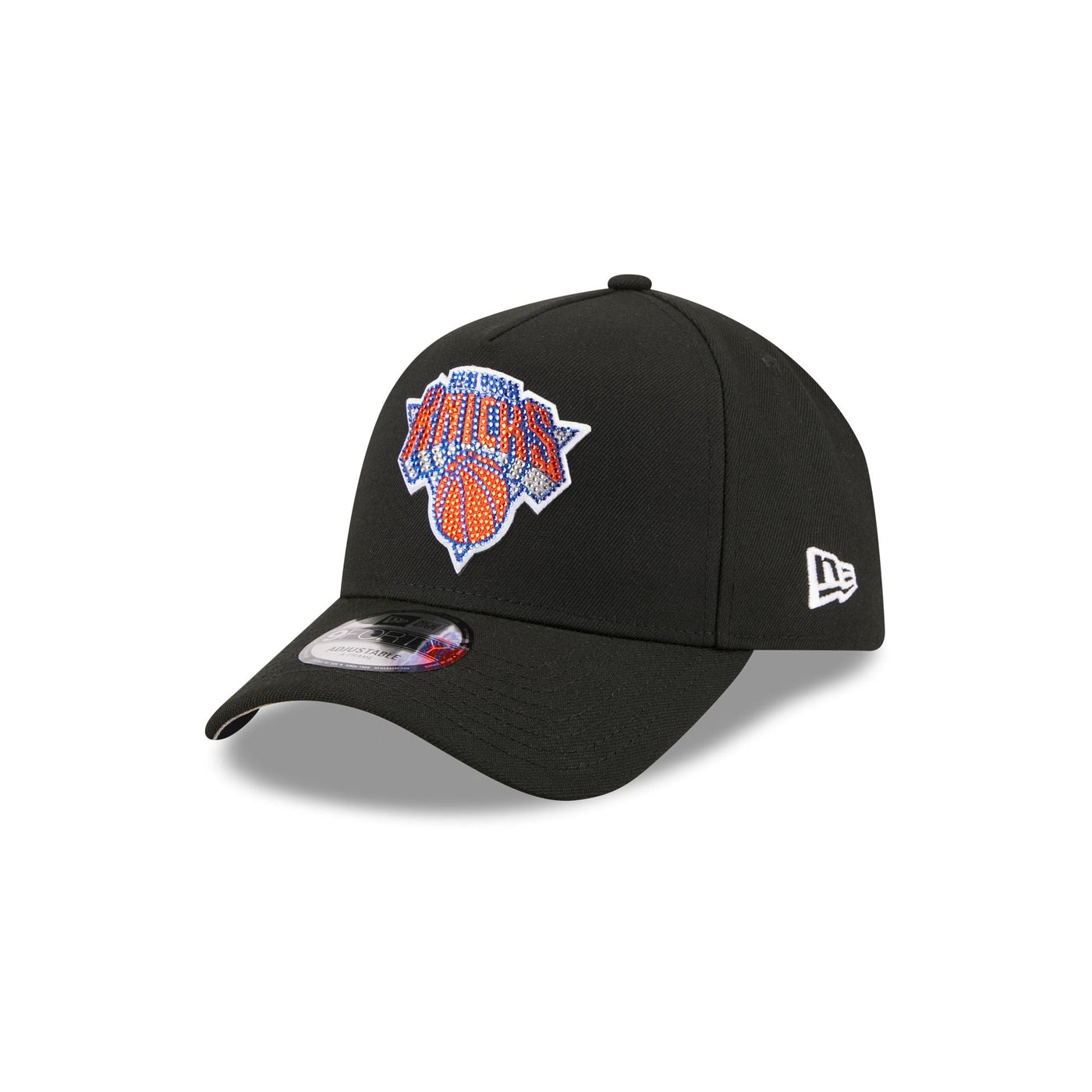 New York Knicks 2026 Draft Black 9FORTY A-Frame Snapback Hat