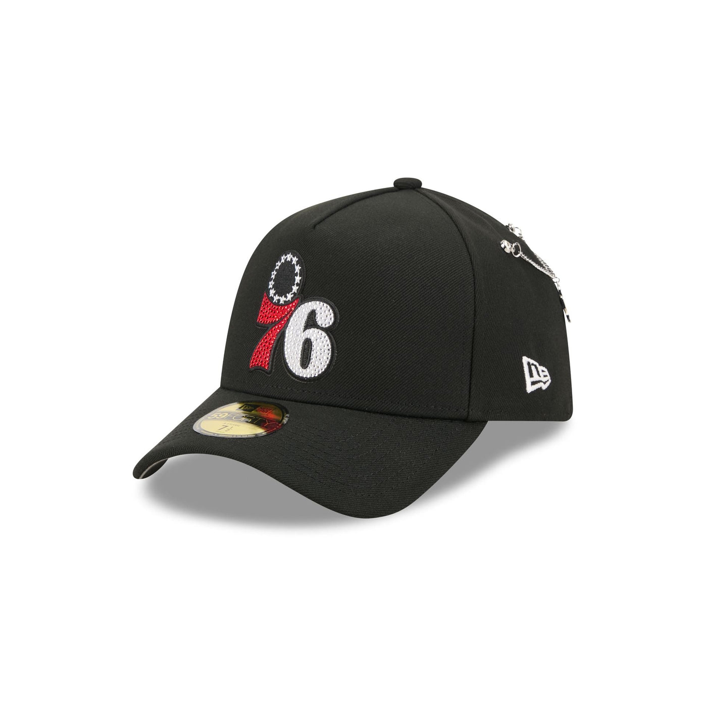 Philadelphia 76ers 2026 Draft Black 59FORTY A-Frame Fitted Hat