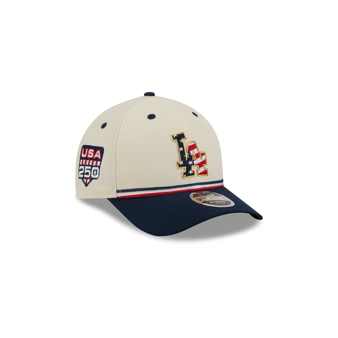 Los Angeles Dodgers Independence Day 2026 Kids 9FORTY M-Crown Snapback Hat