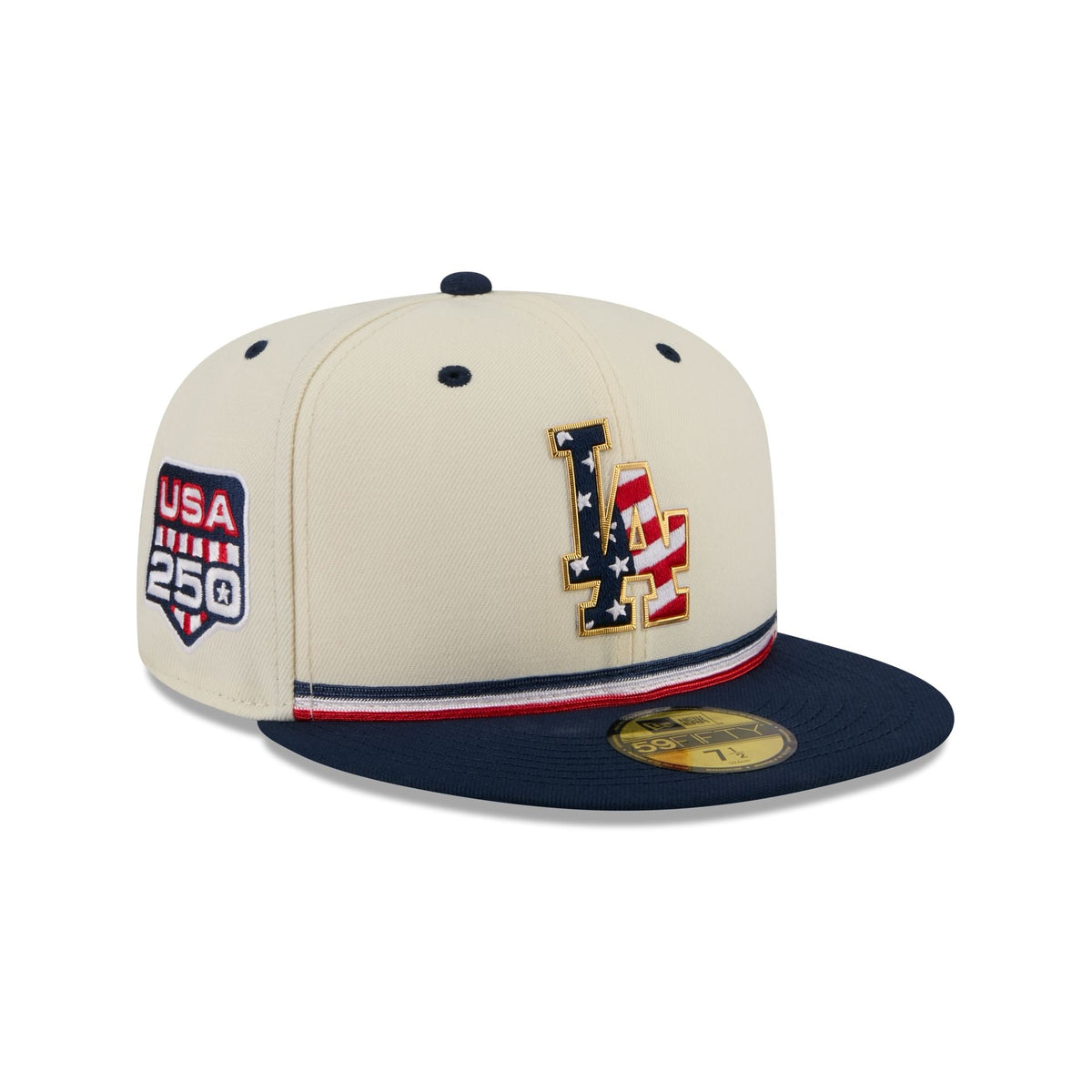 Los Angeles Dodgers Independence Day 2026 59FIFTY Fitted Hat