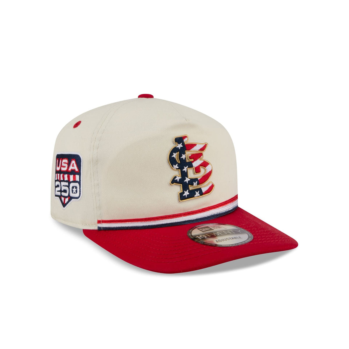 St. Louis Cardinals Independence Day 2026 19TWENTY Snapback Hat