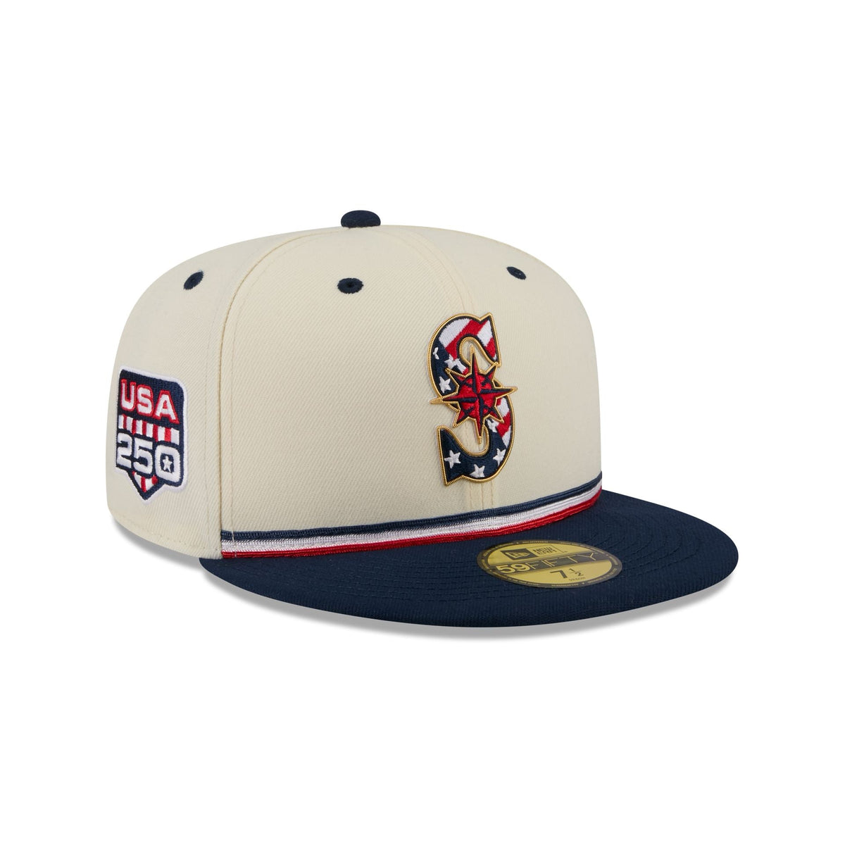 Seattle Mariners Independence Day 2026 59FIFTY Fitted Hat