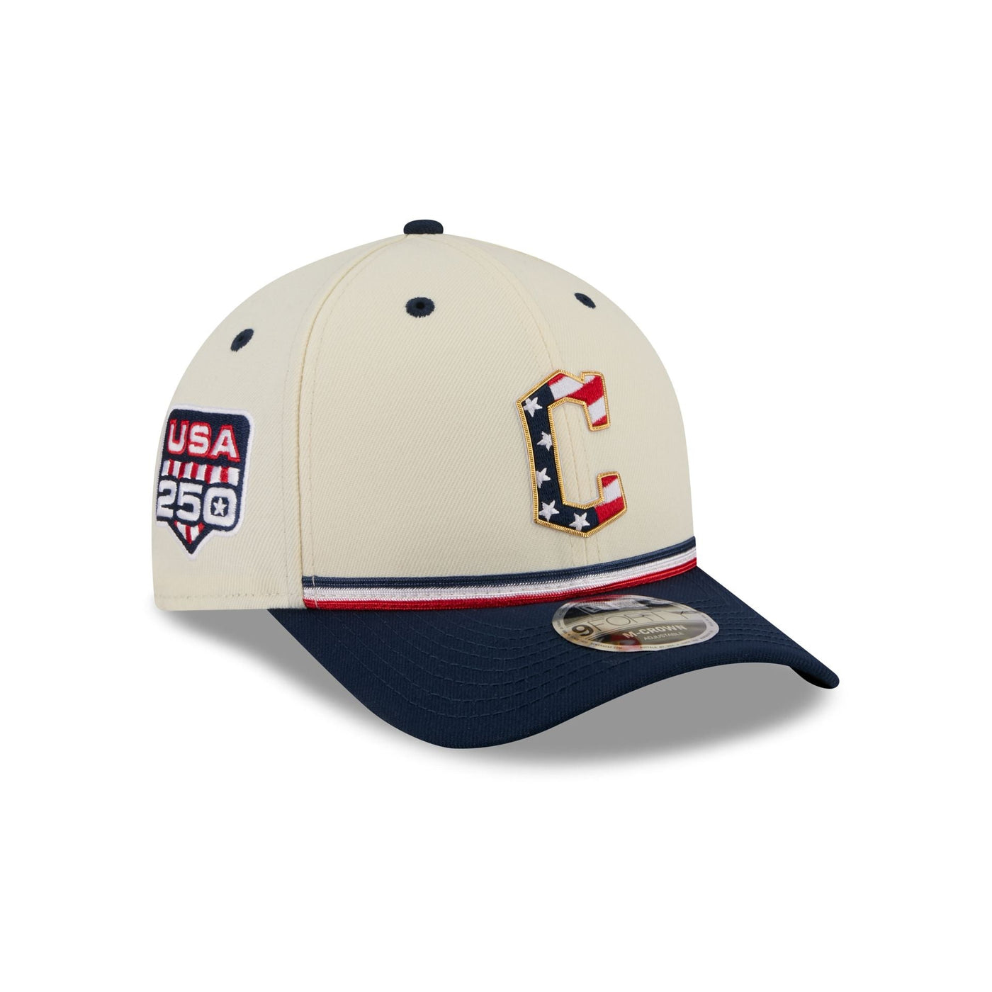 Cleveland Guardians Independence Day 2026 9FORTY M-Crown Snapback Hat
