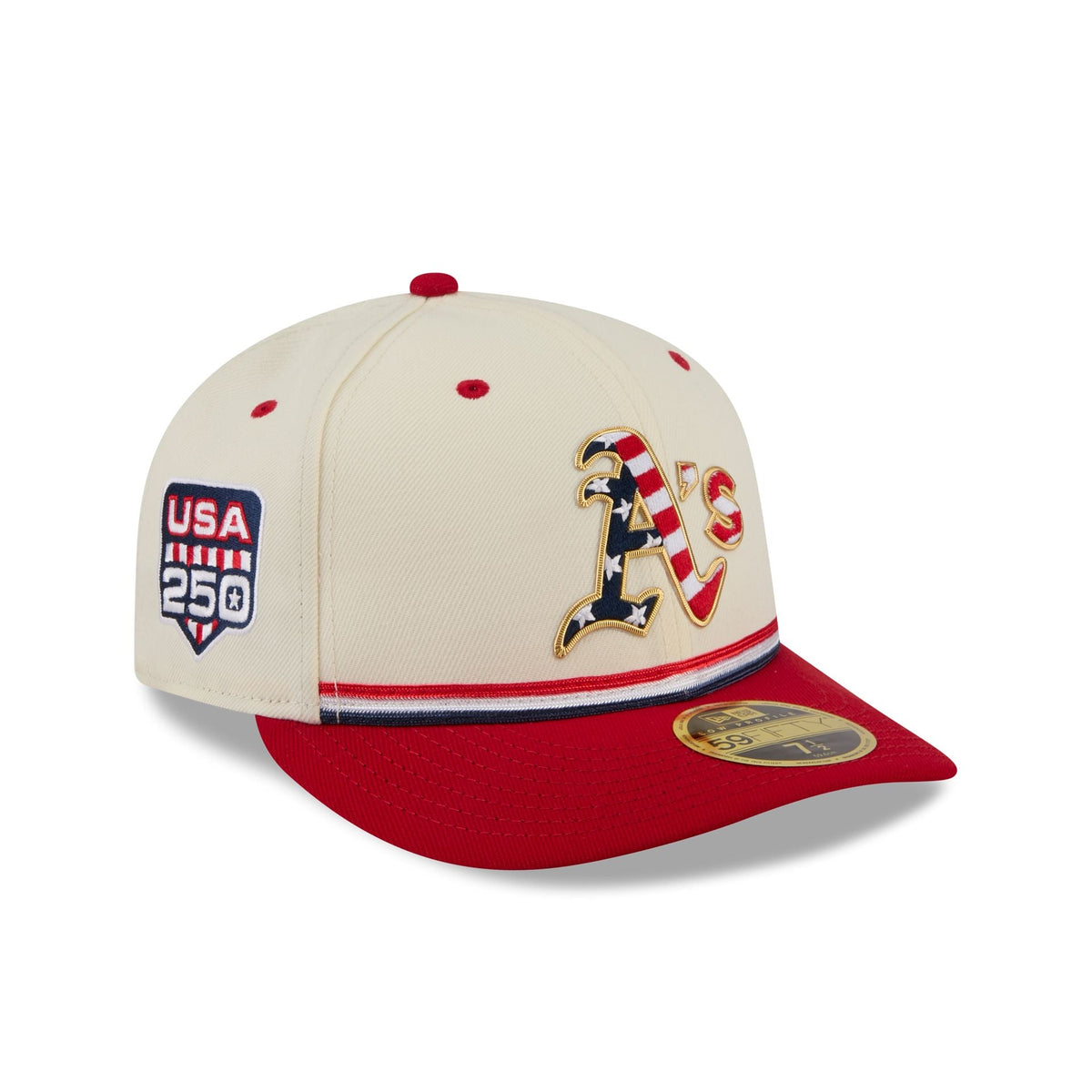 Athletics Independence Day 2026 Low Profile 59FIFTY Fitted Hat