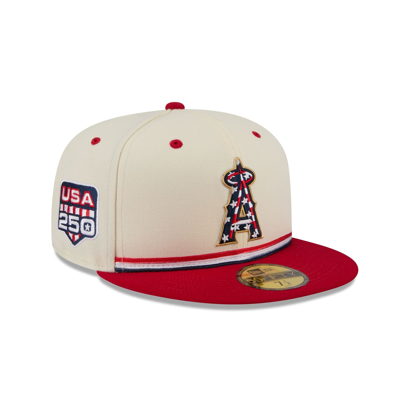 Los Angeles Angels Independence Day 2026 59FIFTY Fitted Hat