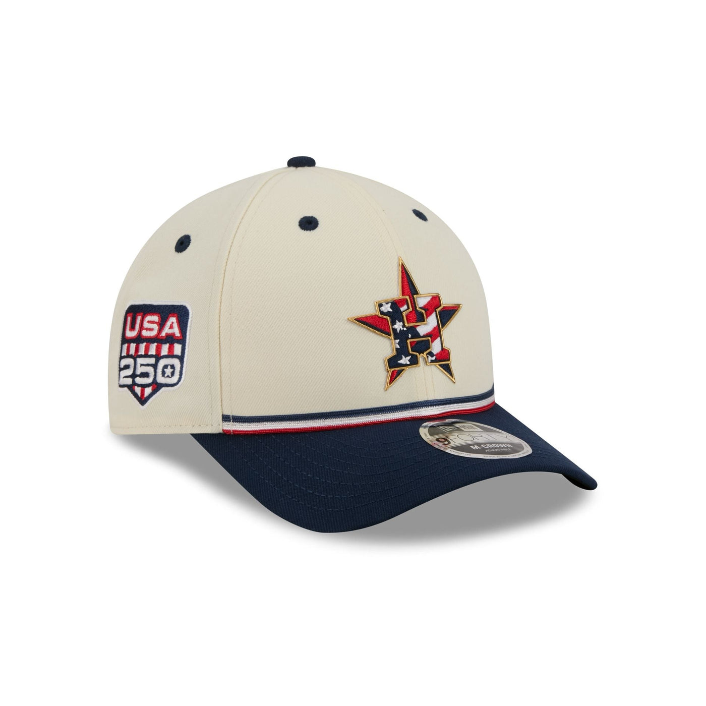 Houston Astros Independence Day 2026 9FORTY M-Crown Snapback Hat