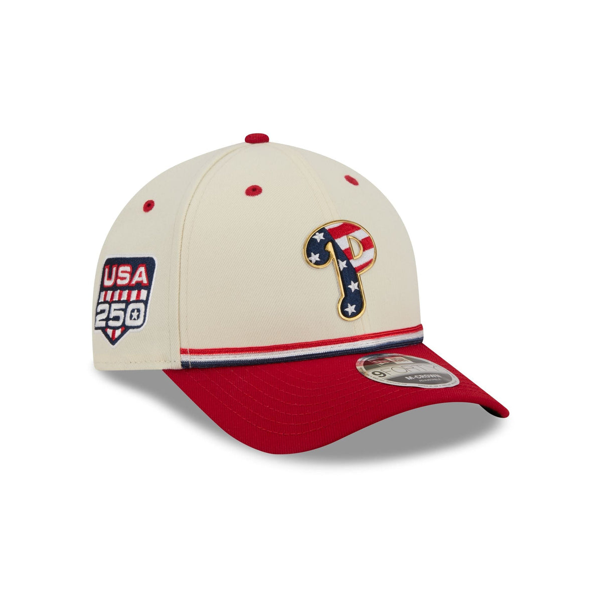 Philadelphia Phillies Independence Day 2026 9FORTY M-Crown Snapback Hat