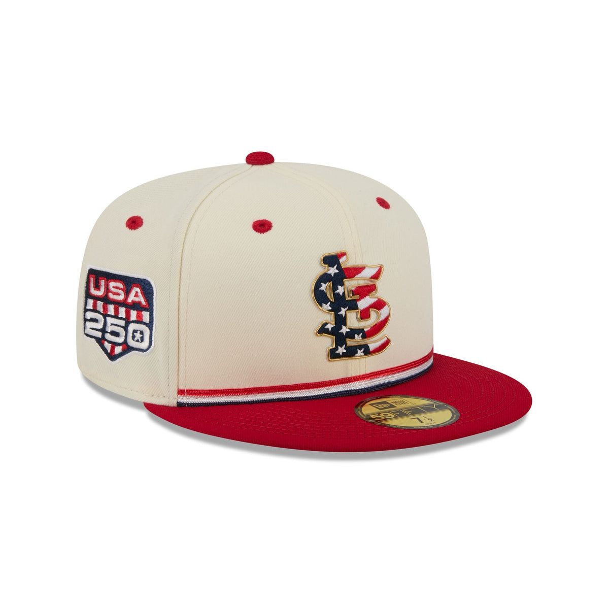 St. Louis Cardinals Independence Day 2026 59FIFTY Fitted Hat