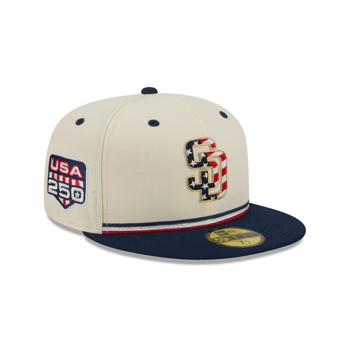 San Diego Padres Independence Day 2026 59FIFTY Fitted Hat