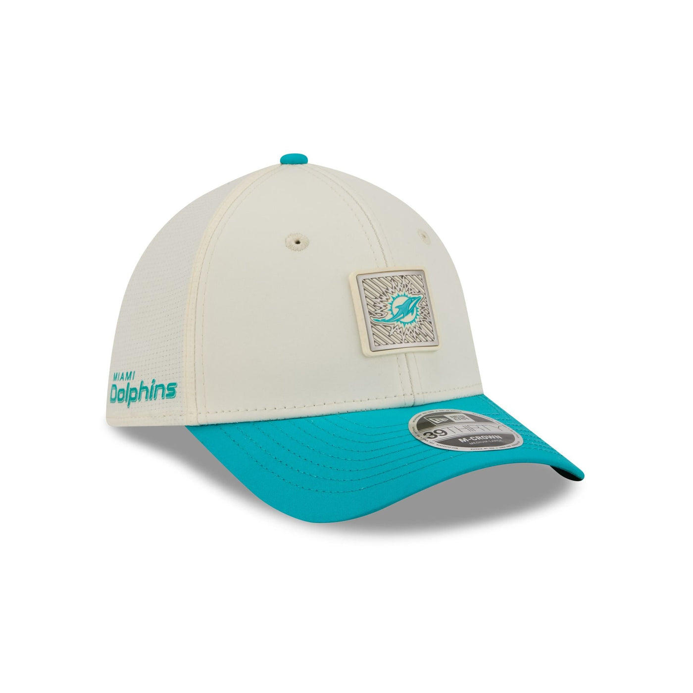 Miami Dolphins 2026 Training 39THIRTY M-Crown Stretch-Fit Hat