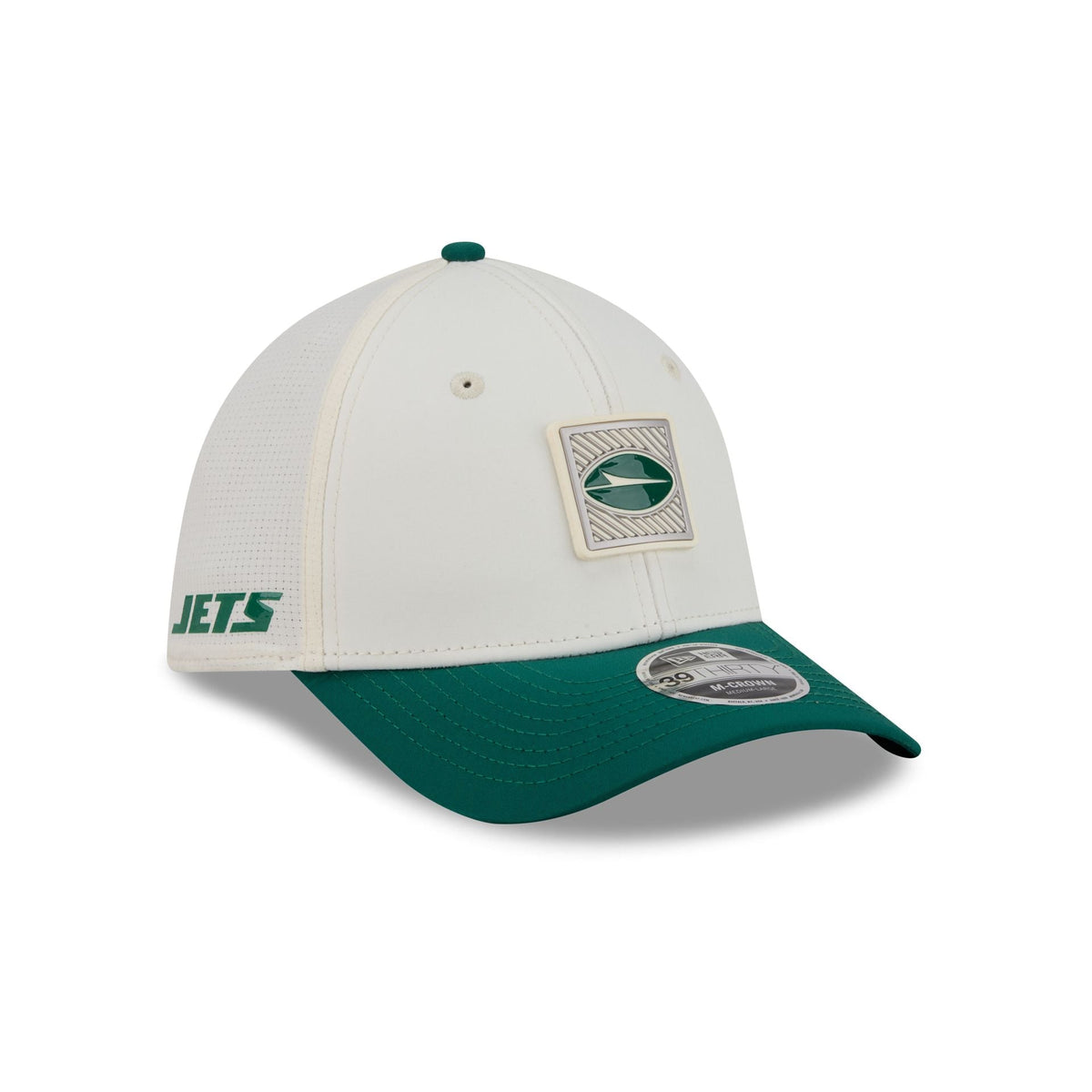 New York Jets 2026 Training 39THIRTY M-Crown Stretch-Fit Hat