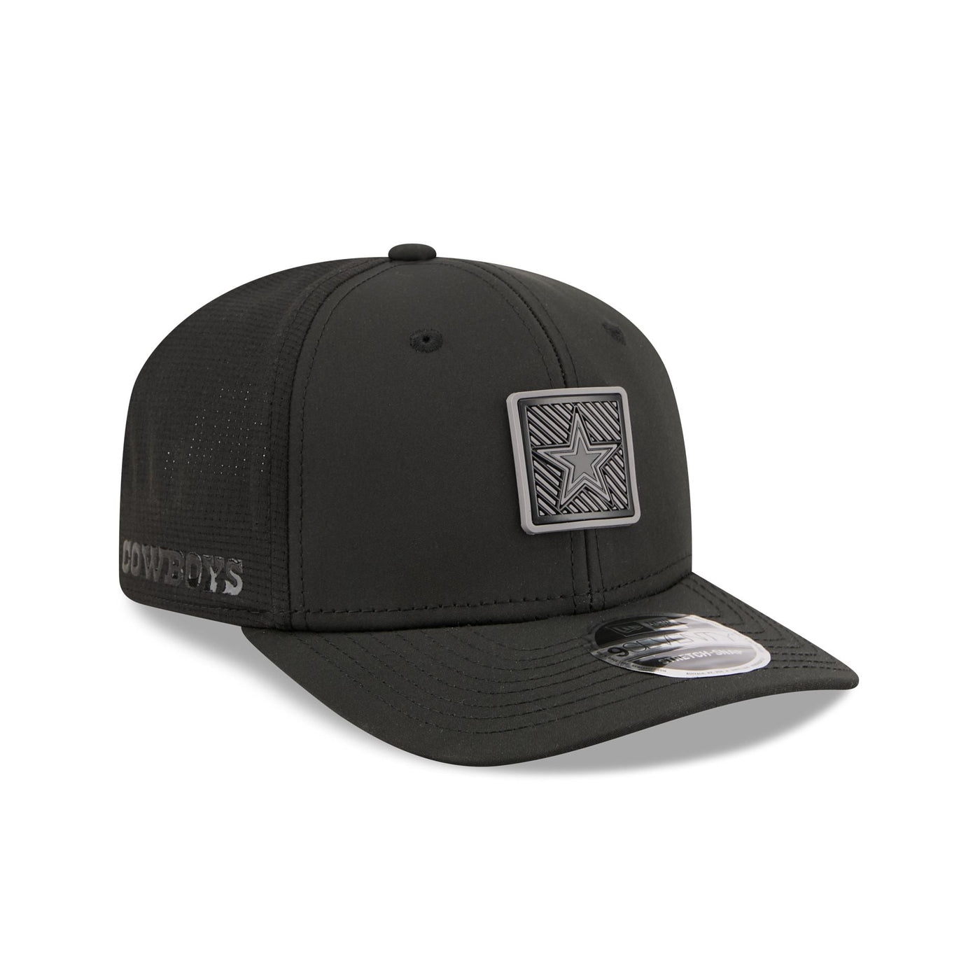 Dallas Cowboys 2026 Training Black 9SEVENTY Stretch-Snap Hat