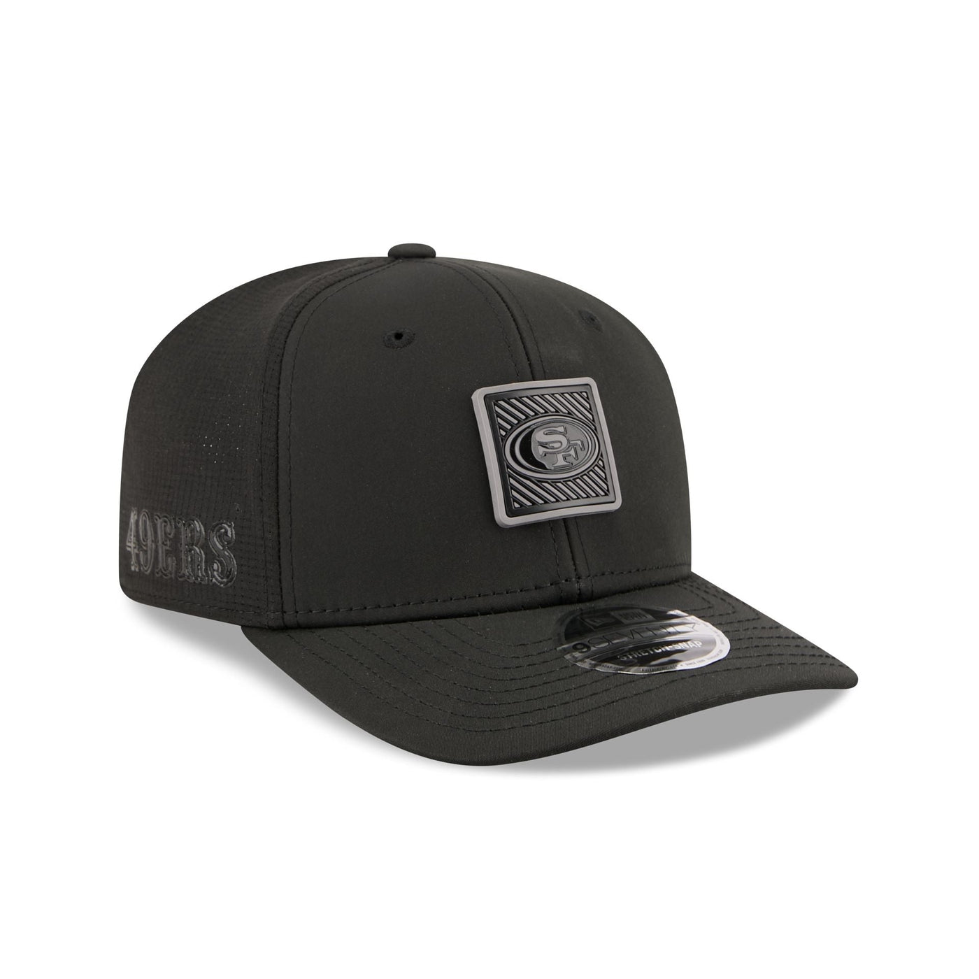 San Francisco 49ers 2026 Training Black 9SEVENTY Stretch-Snap Hat
