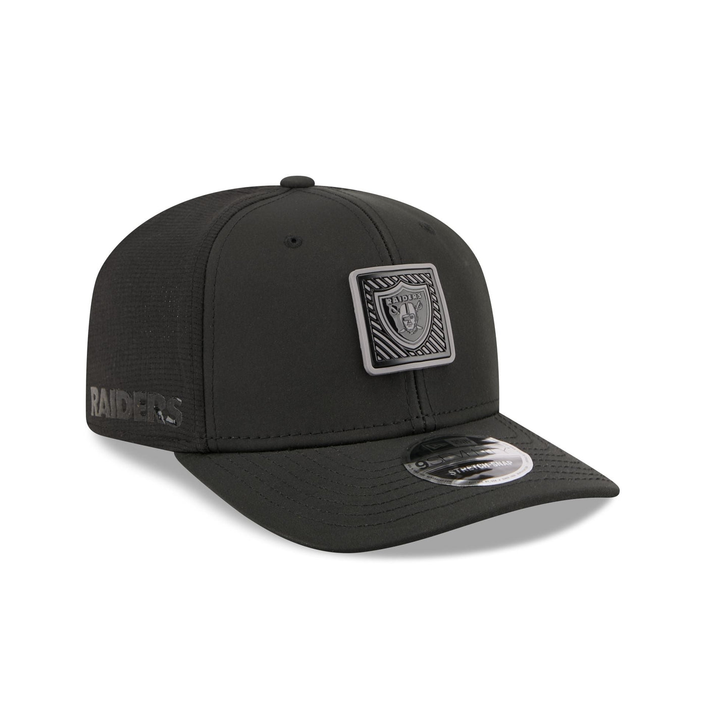 Las Vegas Raiders 2026 Training Black 9SEVENTY Stretch-Snap Hat