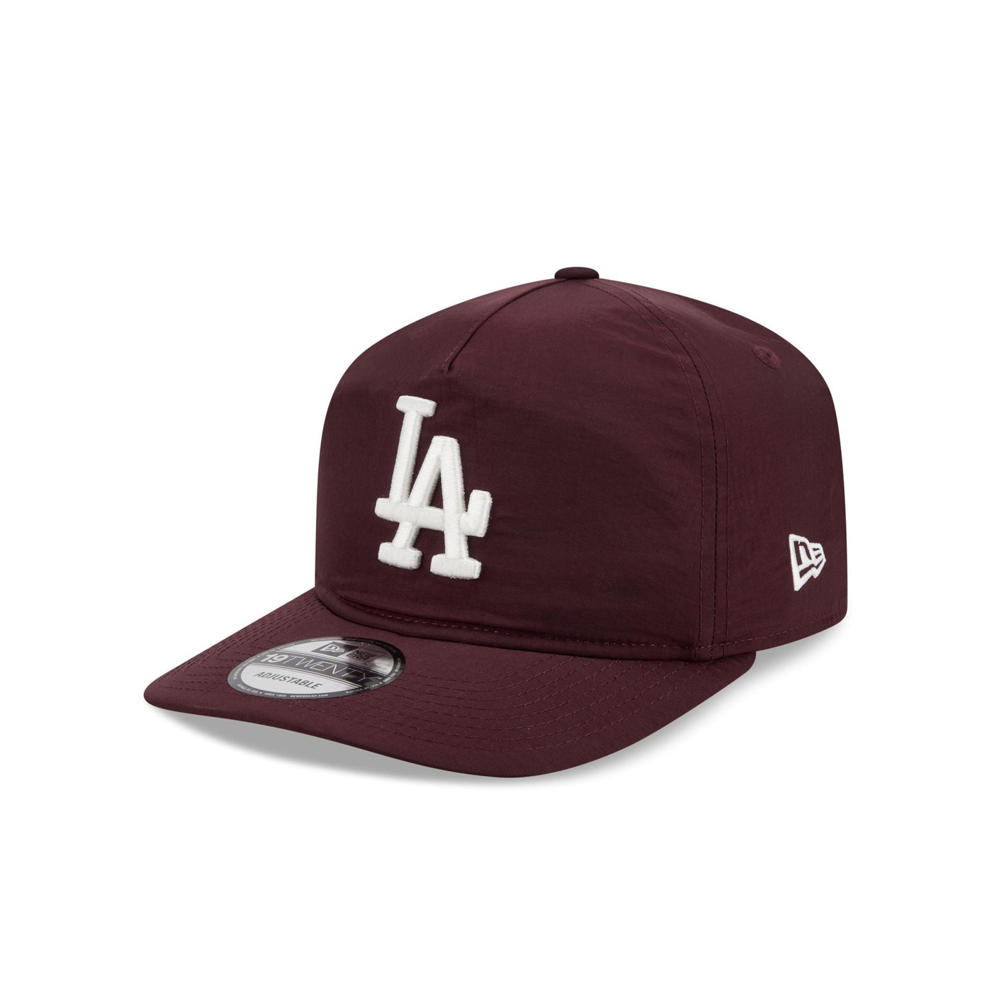 Los Angeles Dodgers Burgundy Nylon 19TWENTY Adjustable Hat