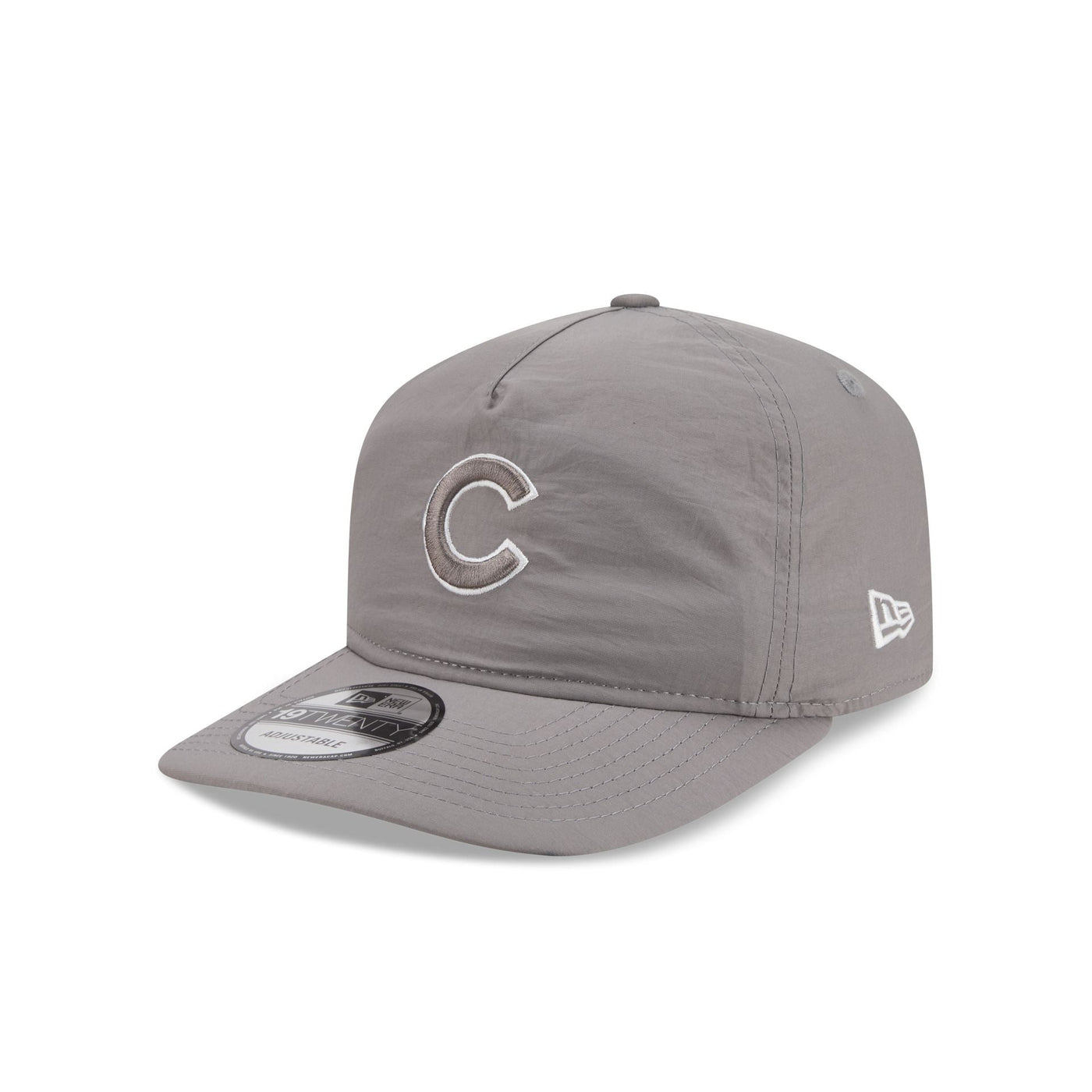 Chicago Cubs Gray Nylon 19TWENTY Adjustable Hat