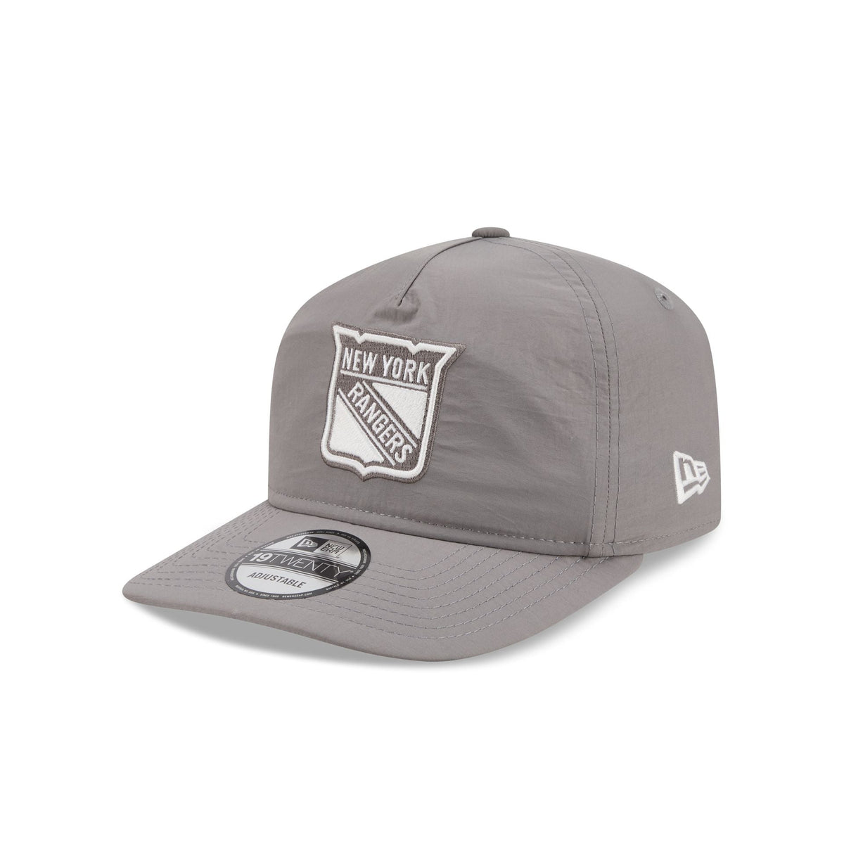 New York Rangers Gray Nylon 19TWENTY Adjustable Hat